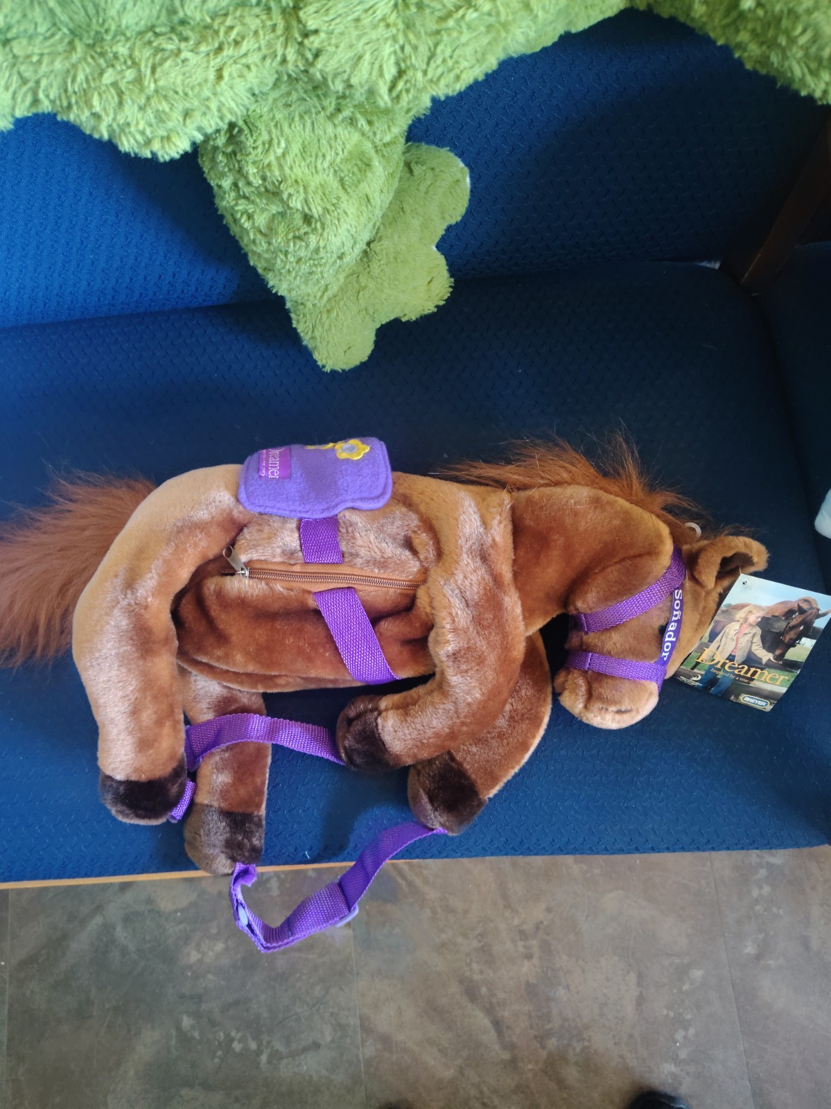 Extremely Rare Breyer Horse Dreamer Sonador Plush Backpack \'05 New With Tags 22\