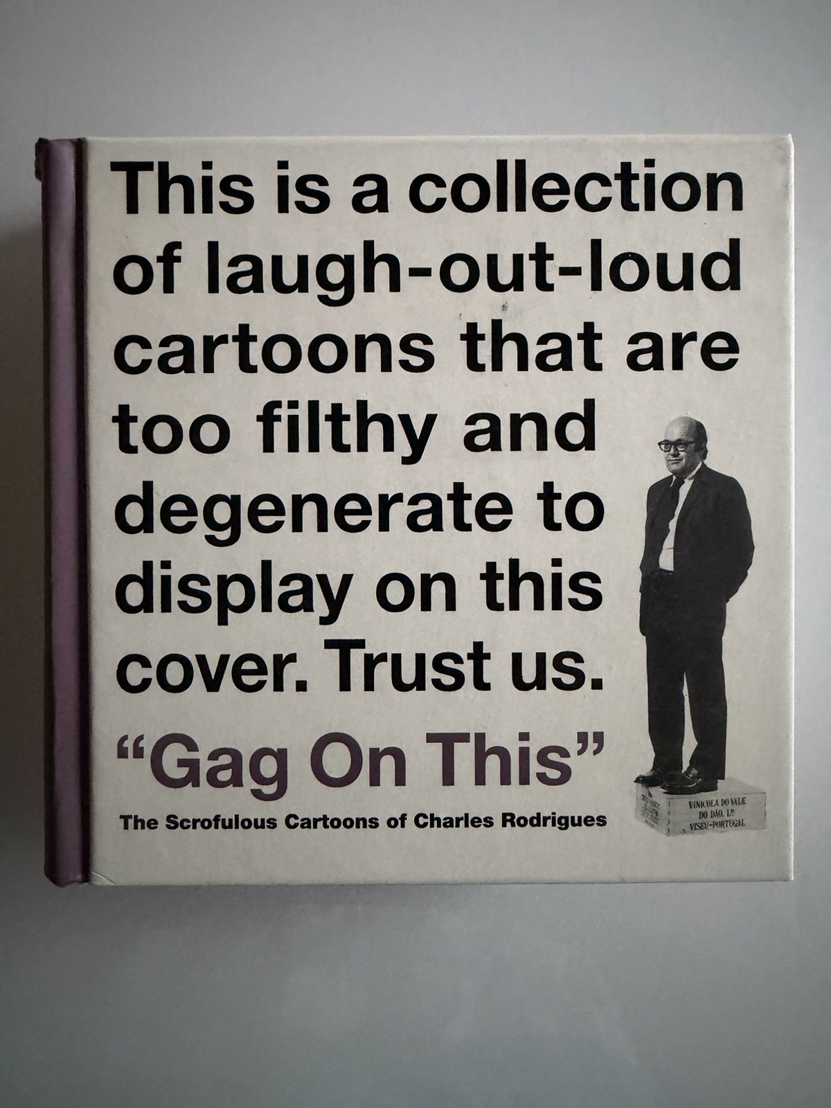 Gag On This: Cartoons By Charles Rodrigues Hardcover Book Rare