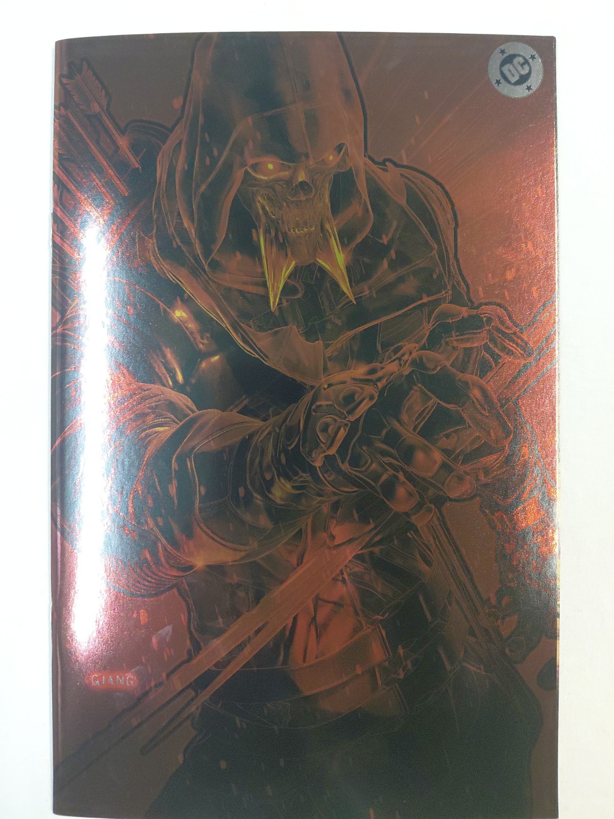 ABSOLUTE GREEN ARROW #1 John Giang Rose Bleed Virgin Foil Darklord LTD 1000 COA
