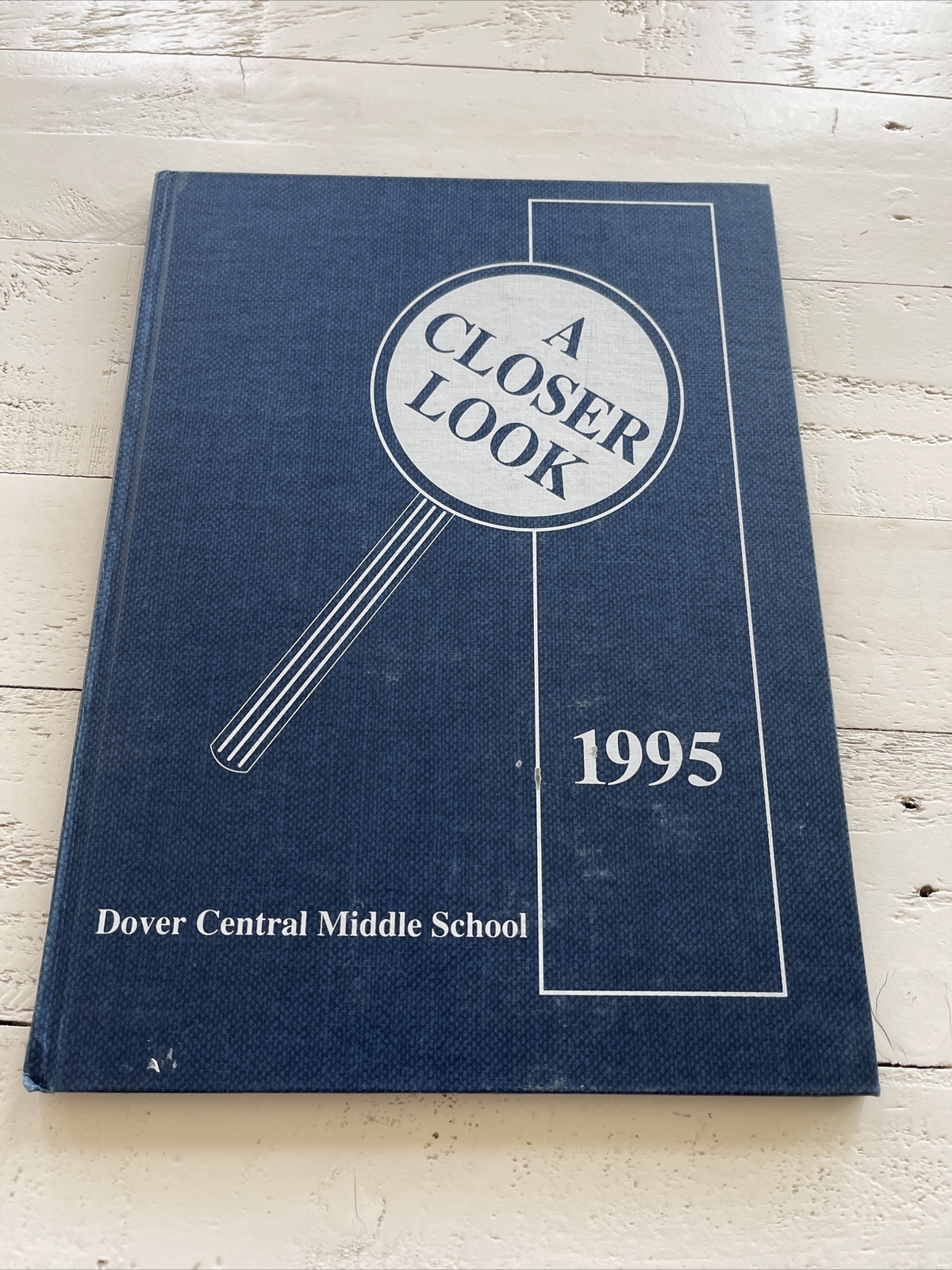 A Closer Look 1995 Dover Central Middle School Yearbook HC Sports Photos
