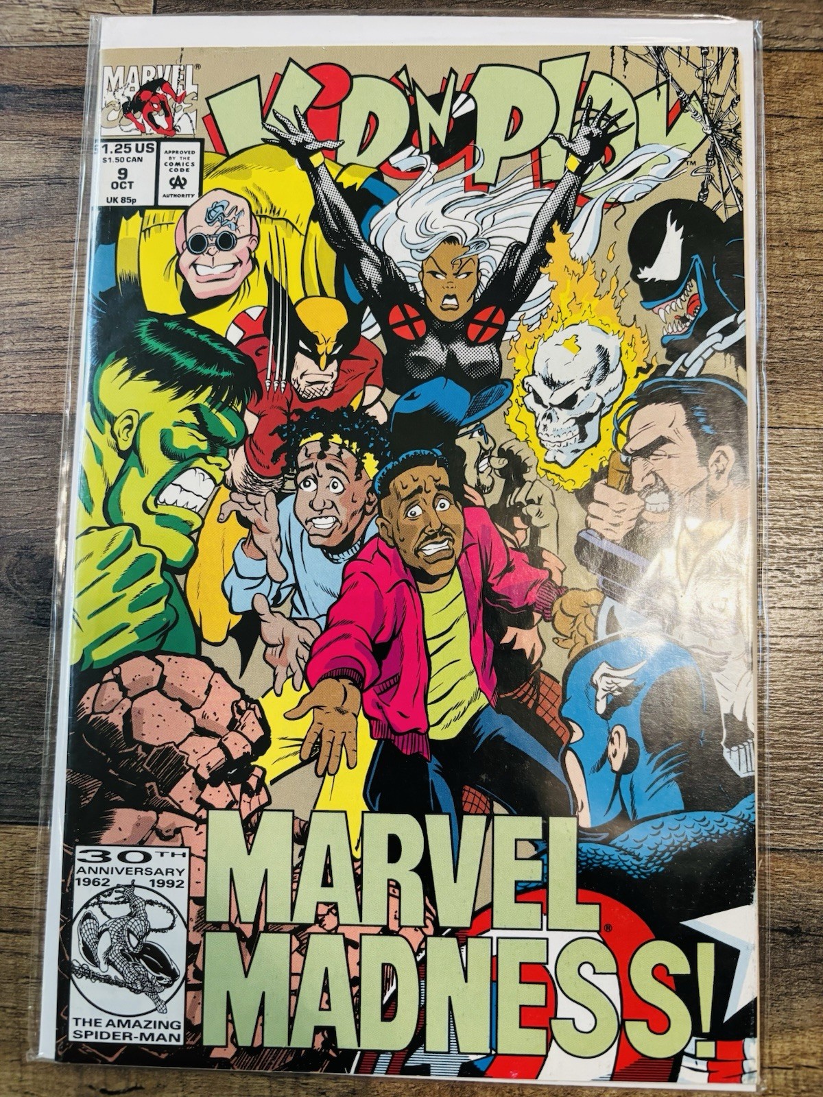Kid 'N Play #9 Early Venom Appearance 1992 Final Issue NM 9.2