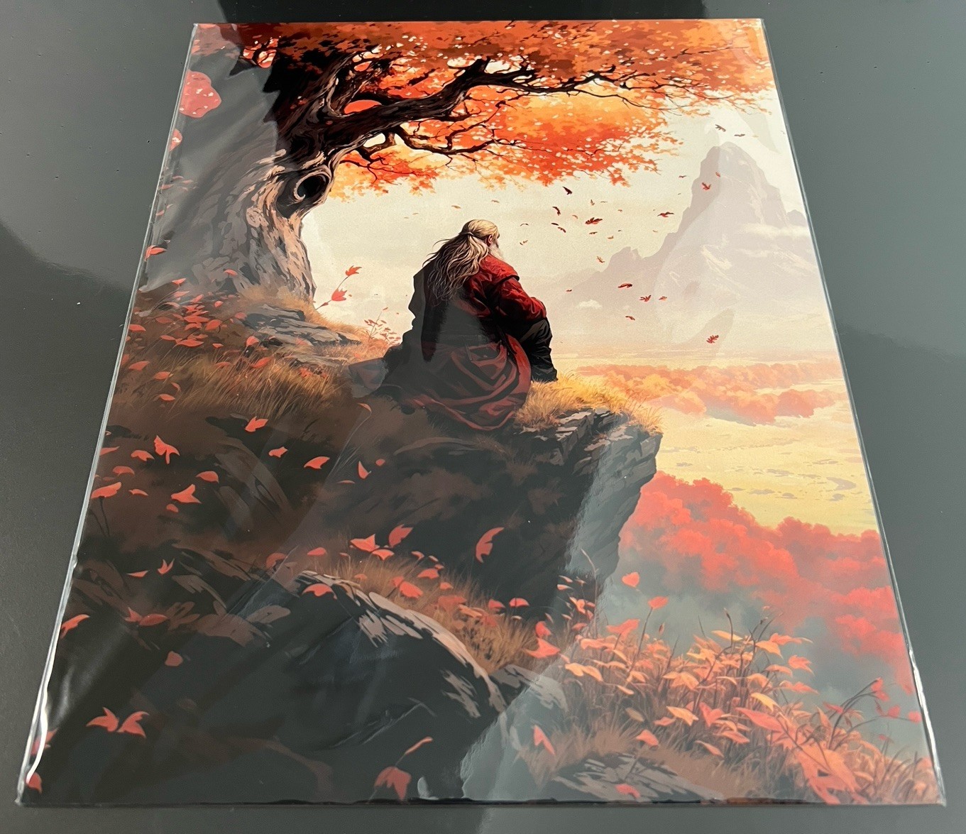 Leaves from the Vine UNCLE IROH ~ 8X10 Metal Art~ AVATAR: The Last Airbender NEW
