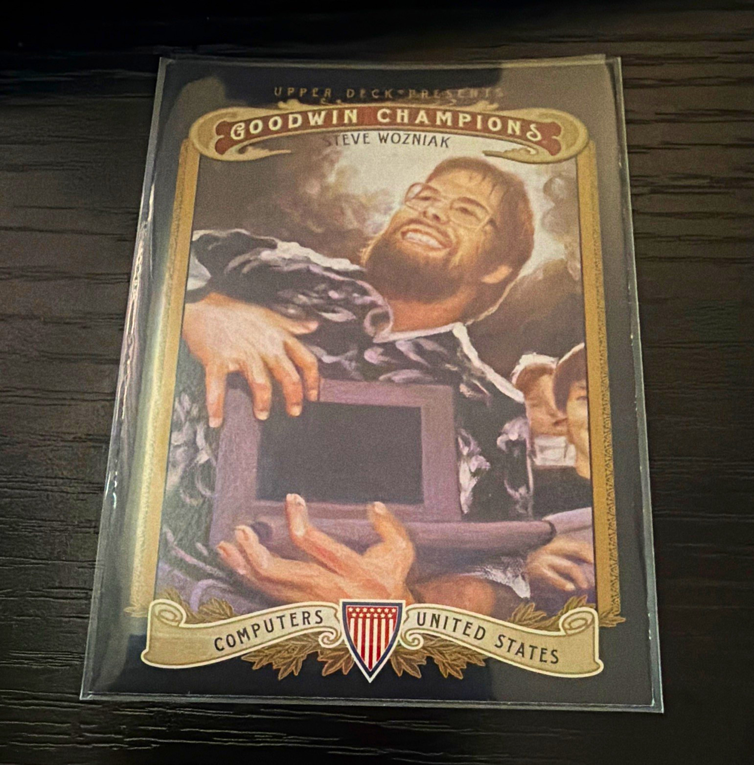 Upper Deck 2012 Goodwin Champions Steve Wozniak #8 Base Set Non-Sport Card