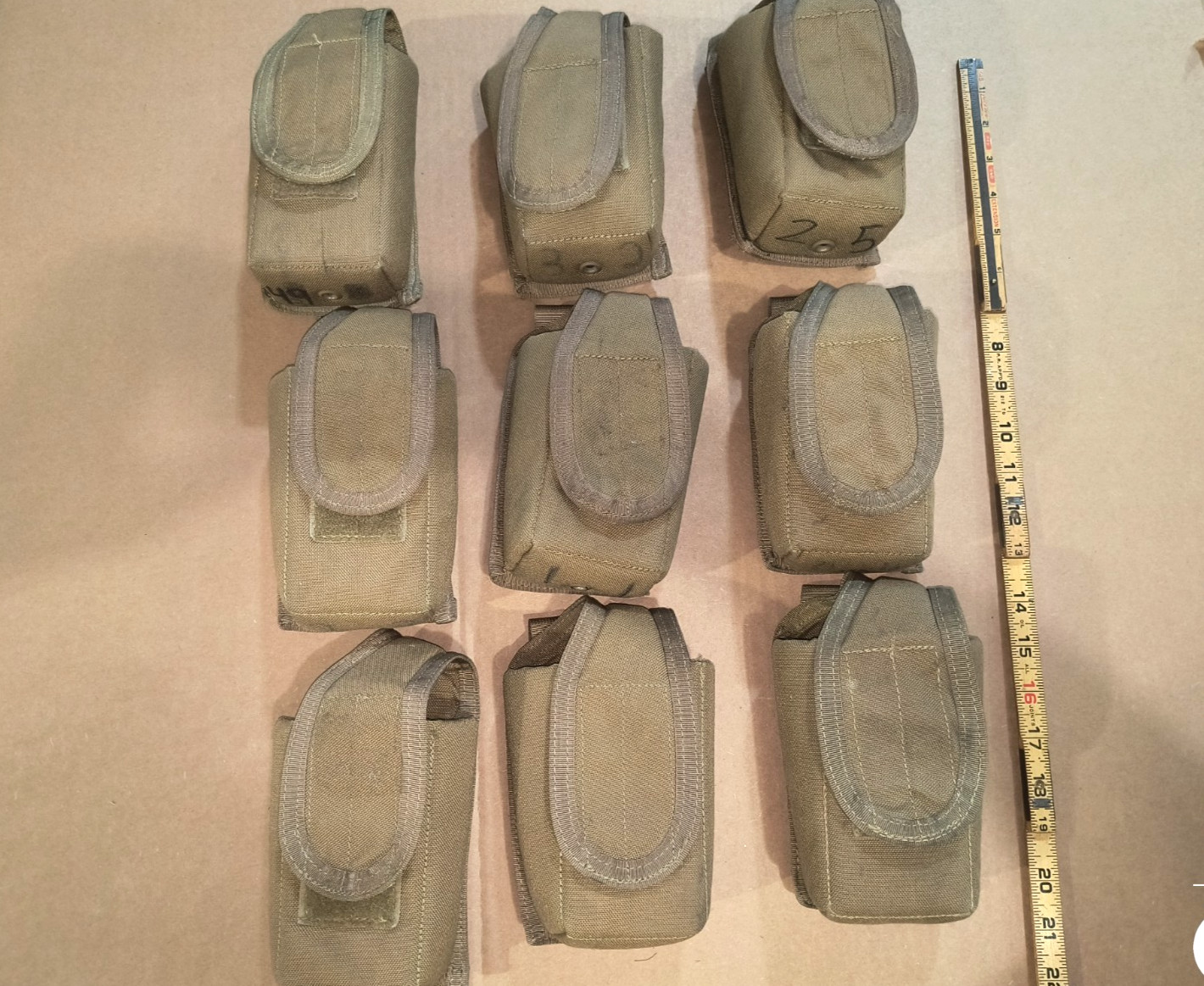 MOTOROLA MILITARY RADIO POUCH HOLDER MOLLE FALCON HARRIS MBITR COYOTE