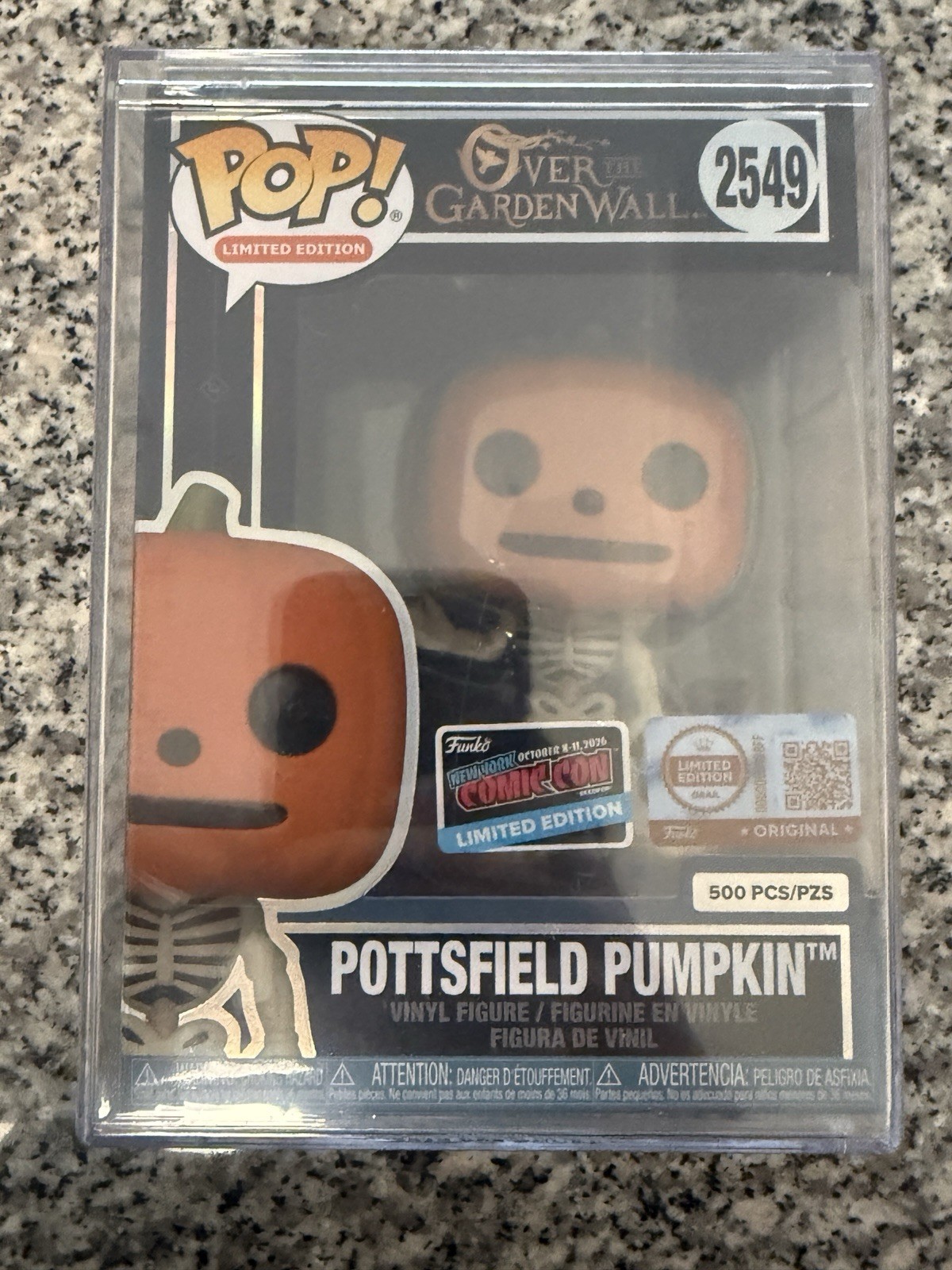 NYCC 2026 FUNKO POP OVER THE GARDEN WALL - POTTSFIELD PUMPKIN LE 500