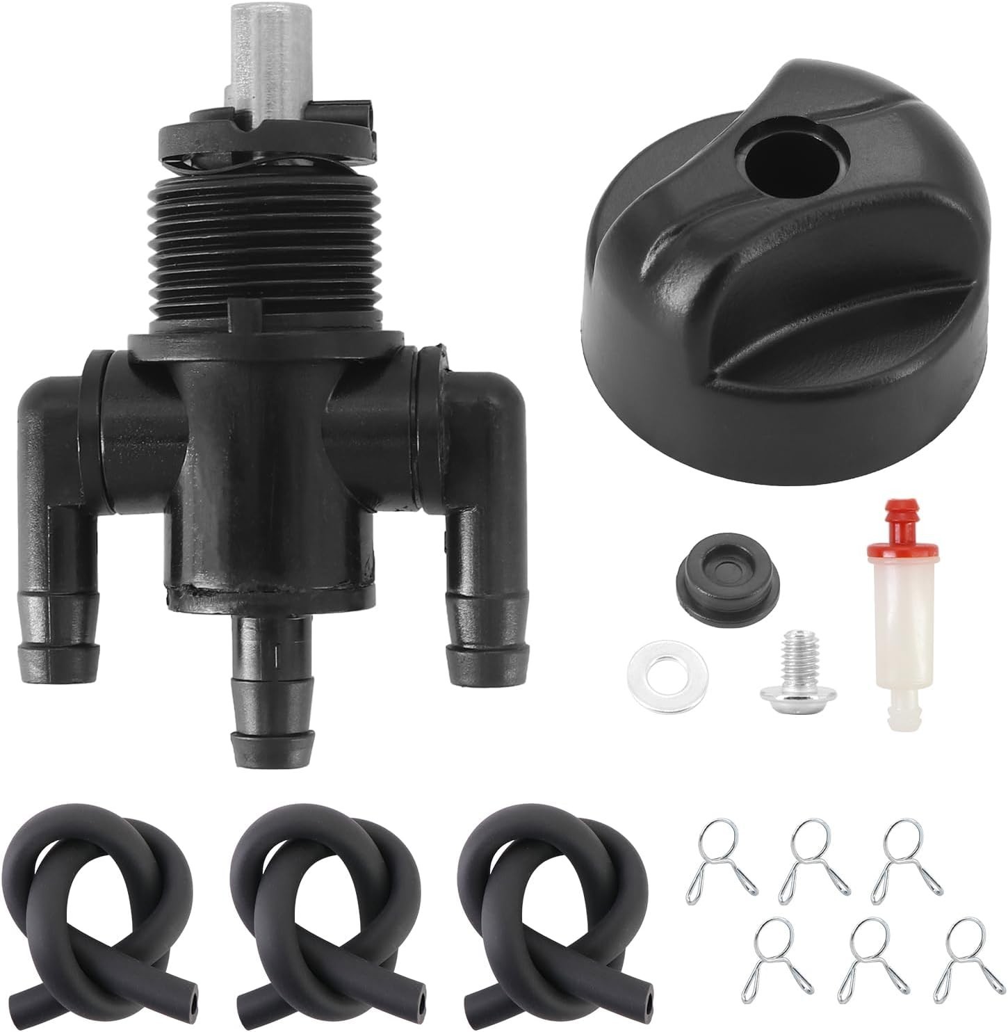 3-Way Gas Fuel Shut-Off Petcock Valve Switch 7052154 for Polaris Xplorer 300 400