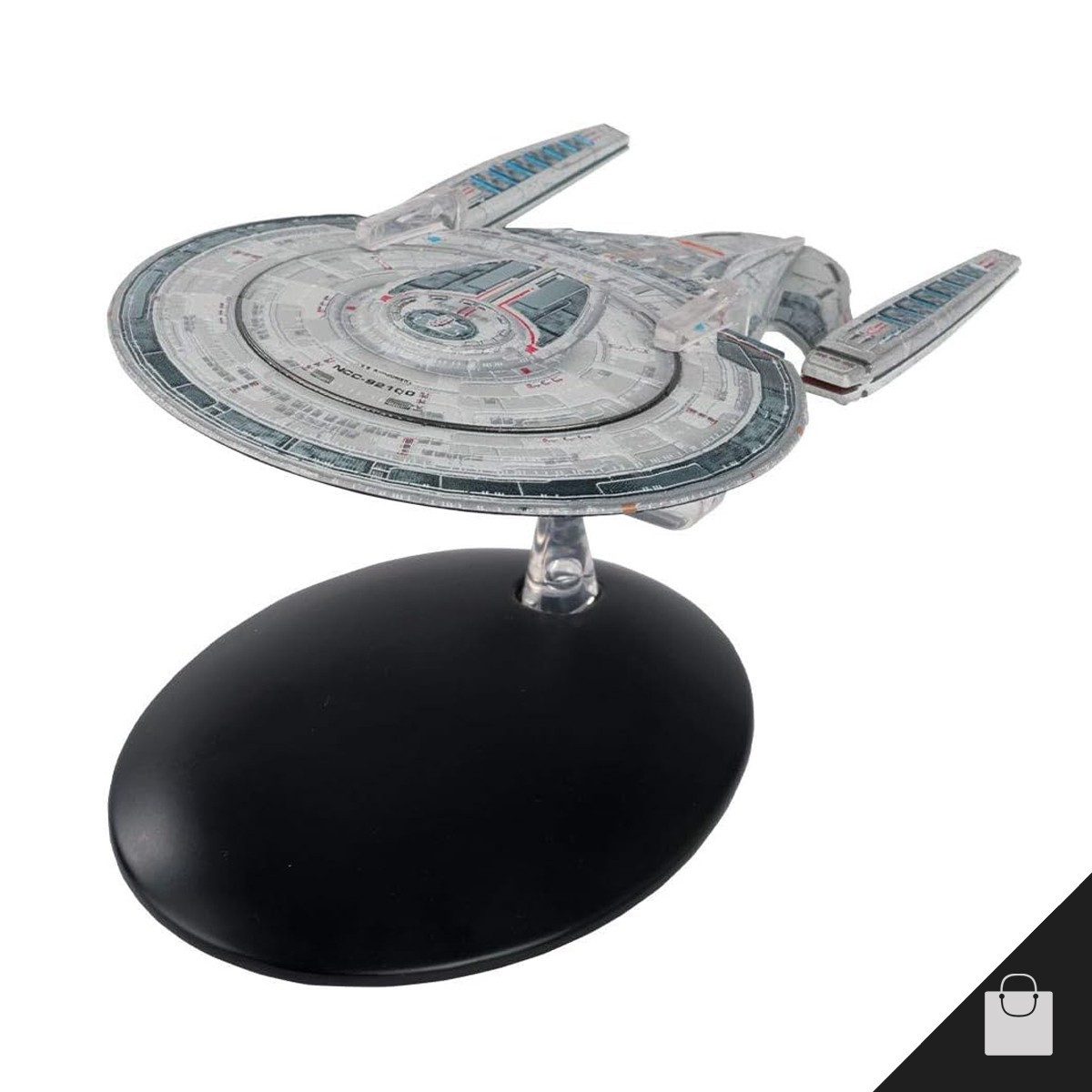 Star Trek Online USS Andromeda NCC 92100 Eaglemoss Replica Model Space Ship New