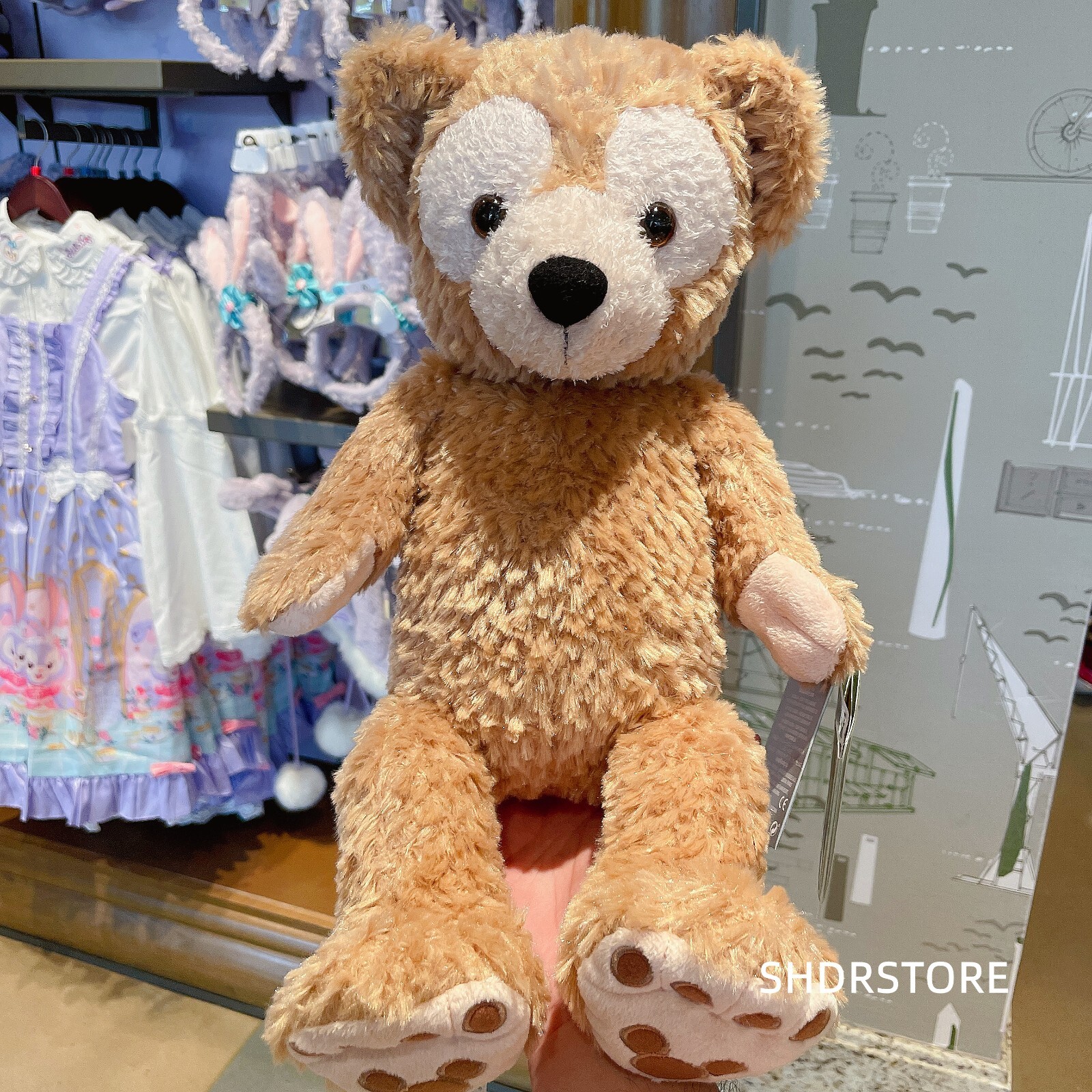 Disney Duffy bear plush 15inch authentic with tag disneyland exclusive