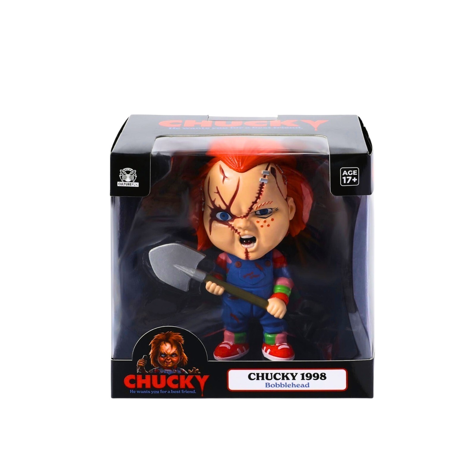 New CultureFly Chucky 1998 Bobblehead 4.5
