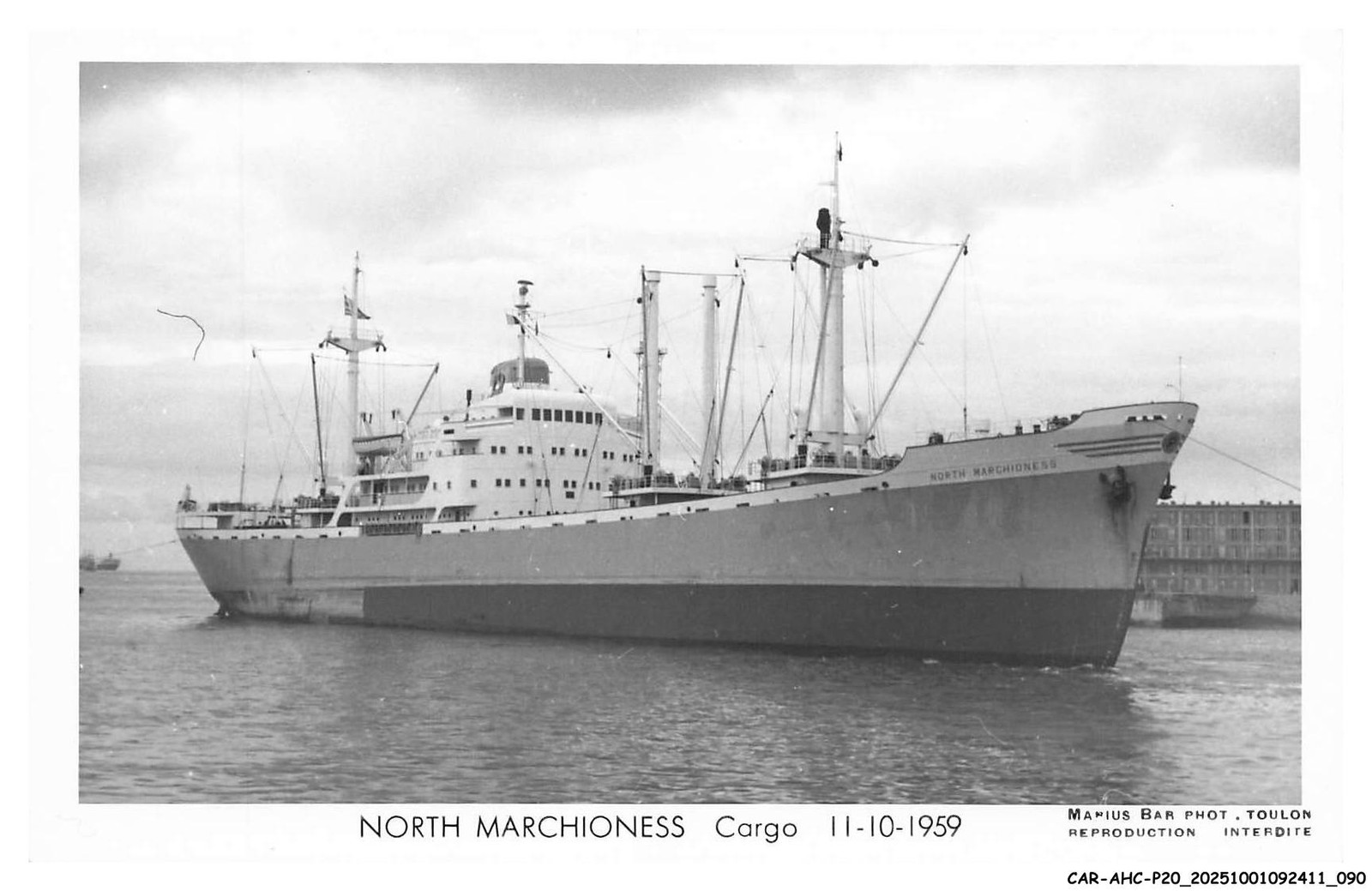 CAR-AHCP20-1013-cargo - North marchioness cargo 1959 - Photo Marius Bar