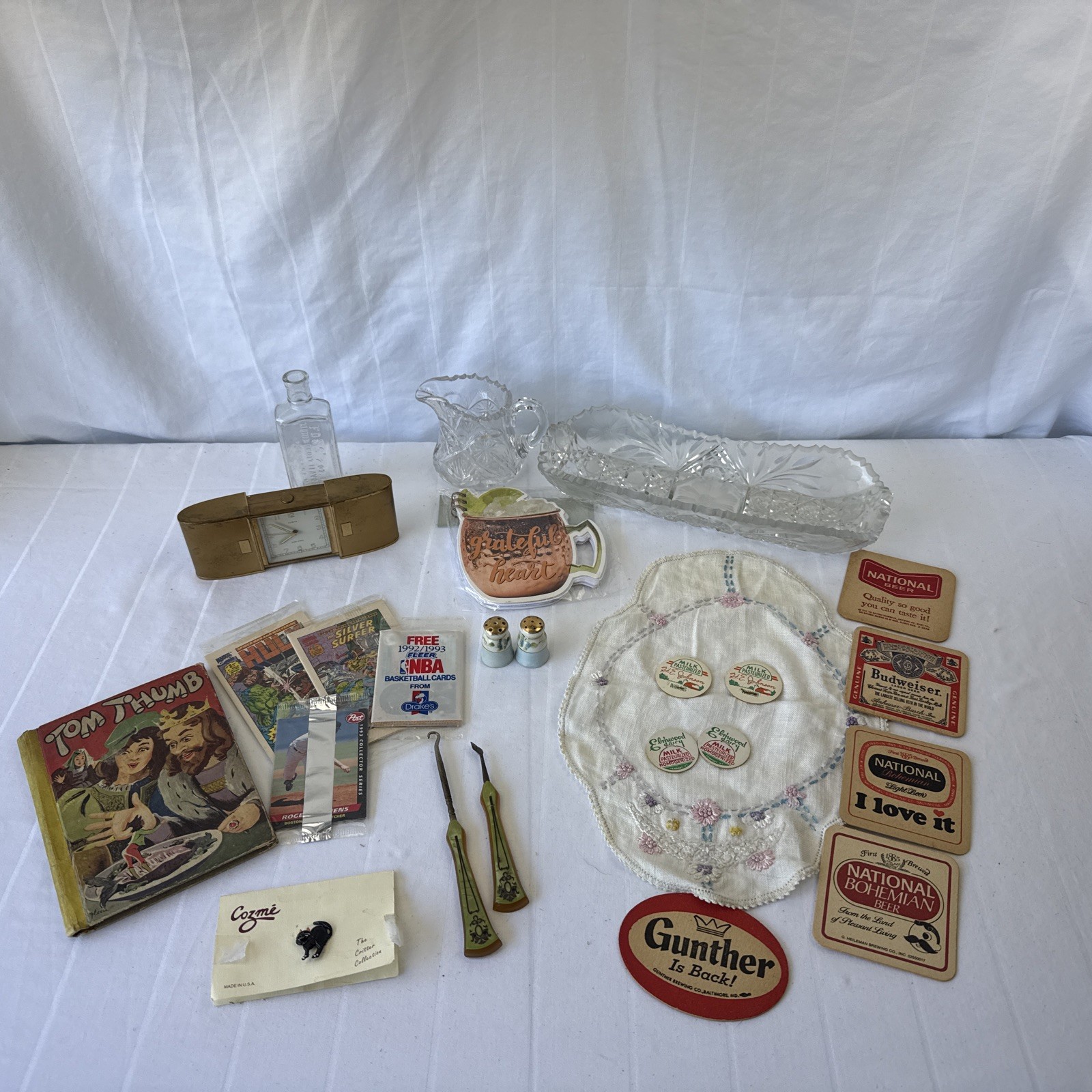 Grandma & Grandpa's Junk Drawer Lot of Vintage Collectibles, Ephemera, & MORE