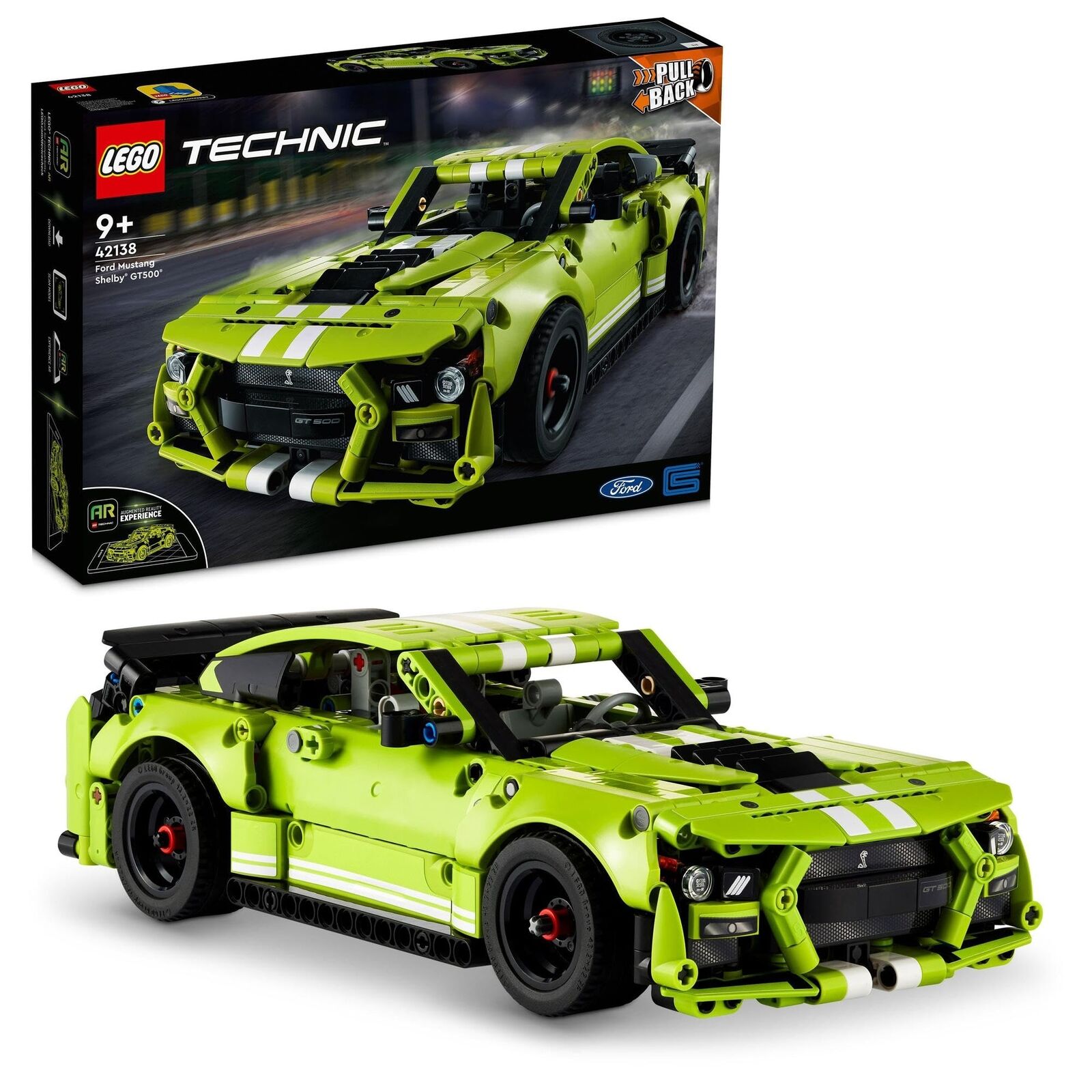 LEGO Technique Ford Mustang Shelby (R) GT500 (R) 42138 Toy Block Present STEM Ku