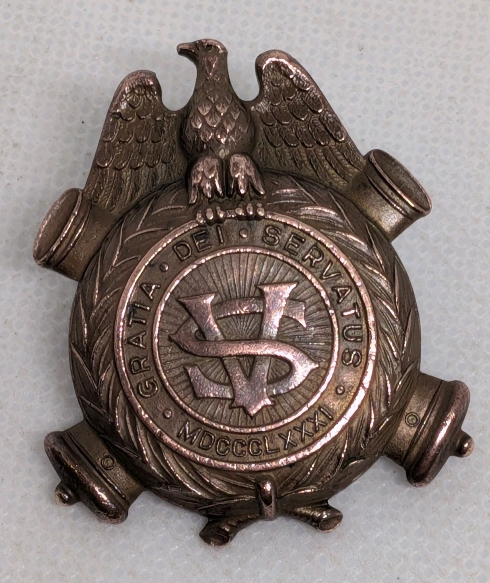 Vintage Sons of Union Veterans of the Civil War SUVCW Bronze Badge Pendant 1881