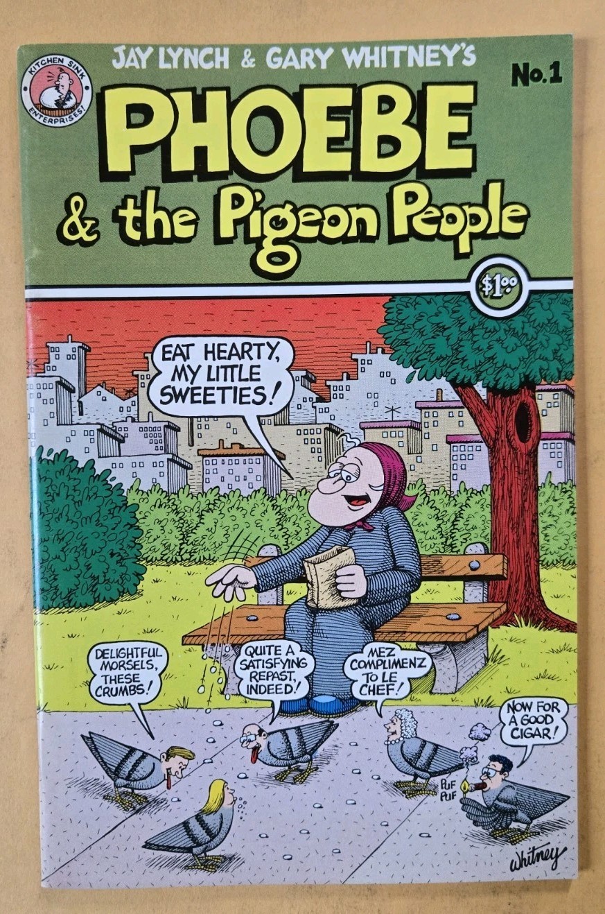 Phoebe And The Pigeon People #1 By Jay Lynch Illus By Gary Whitney 32 Pg 6/79