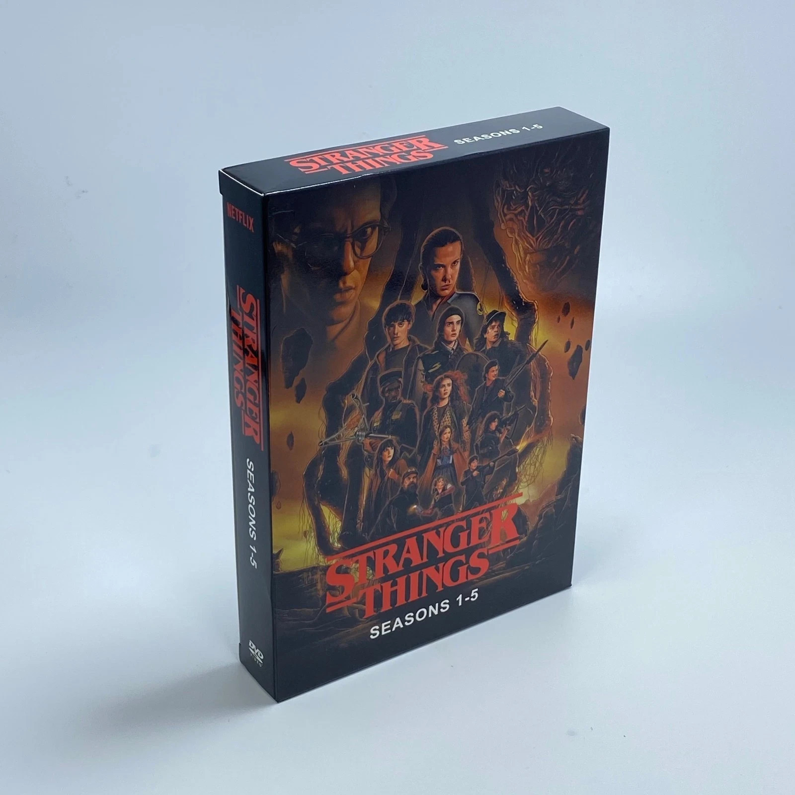 stranger things 1-5 complete series 14 disc dvd box set (usa seller)