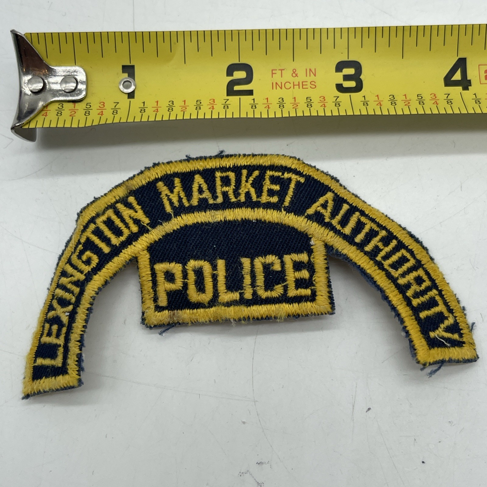 Lexington Market Authority Police Shoulder Patch Baltimore Maryland Cut Edge