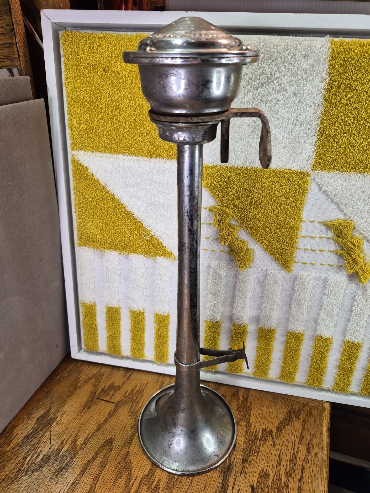 Vintage Grover 16.5 Inch Chrome Air Horn Grover Products Co. Trucking Untested 