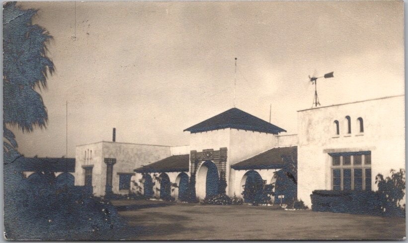 Vintage 1941 ENSENADA, B.C. MEXICO Real Photo RPPC Postcard \