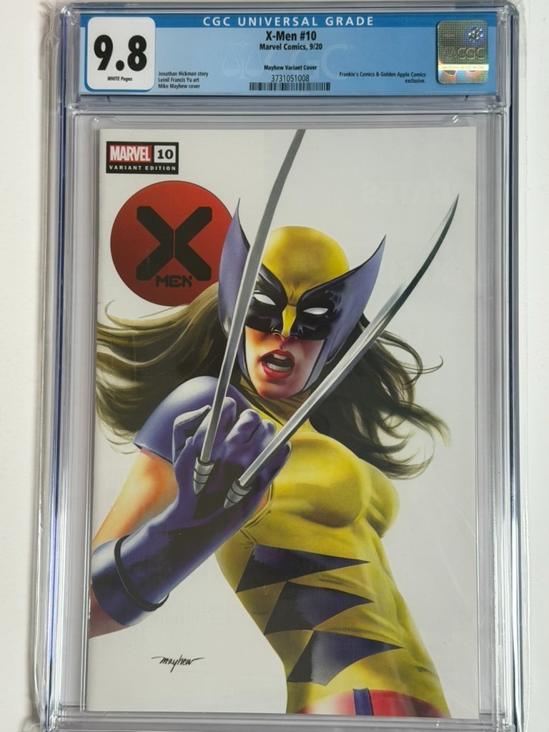 X-Men #10 Mayhew Exclusive Cover CGC 9.8 (2020)
