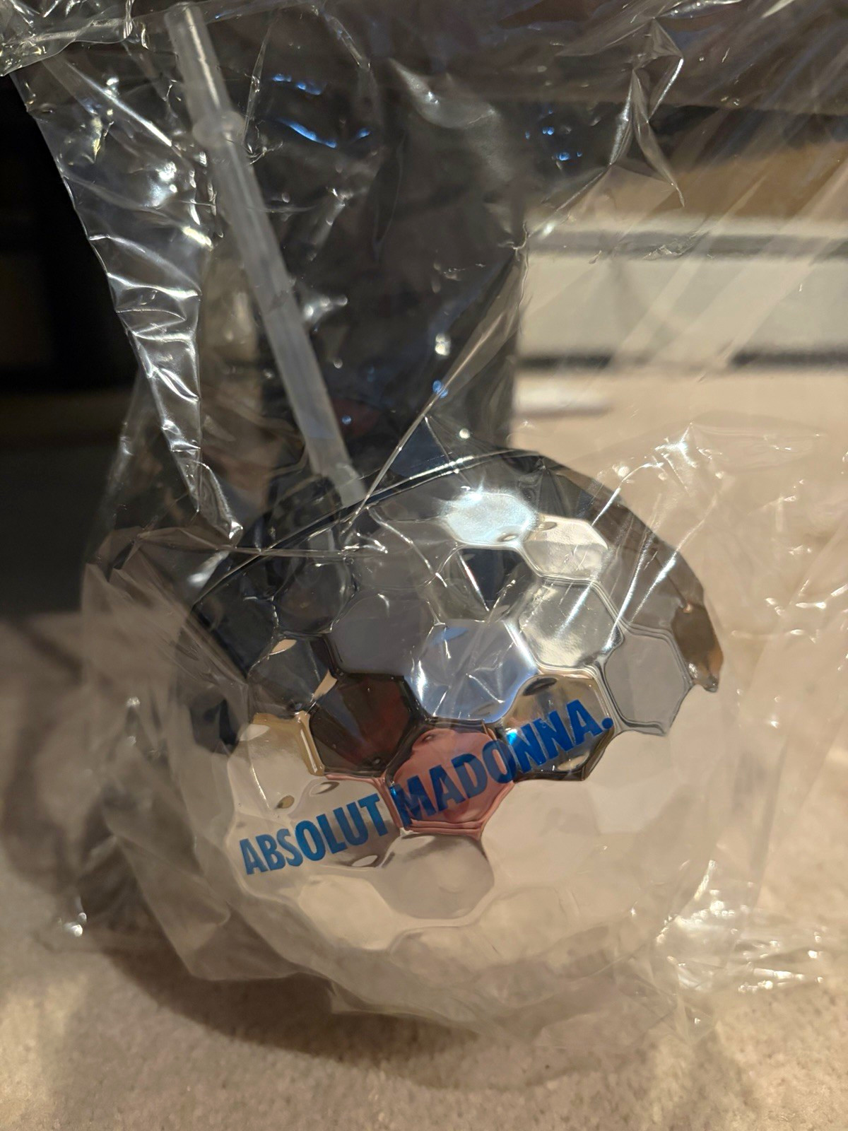 Absolut Madonna Disco Ball Cup.  Confessions Tour.