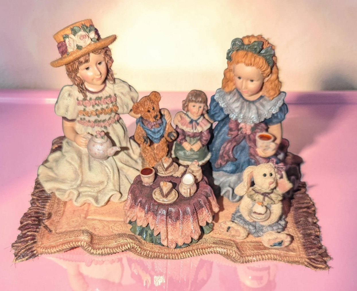 Boyd's Yesterday’s Child Dollstone Collection Tea for Four # 3507 w/ Box