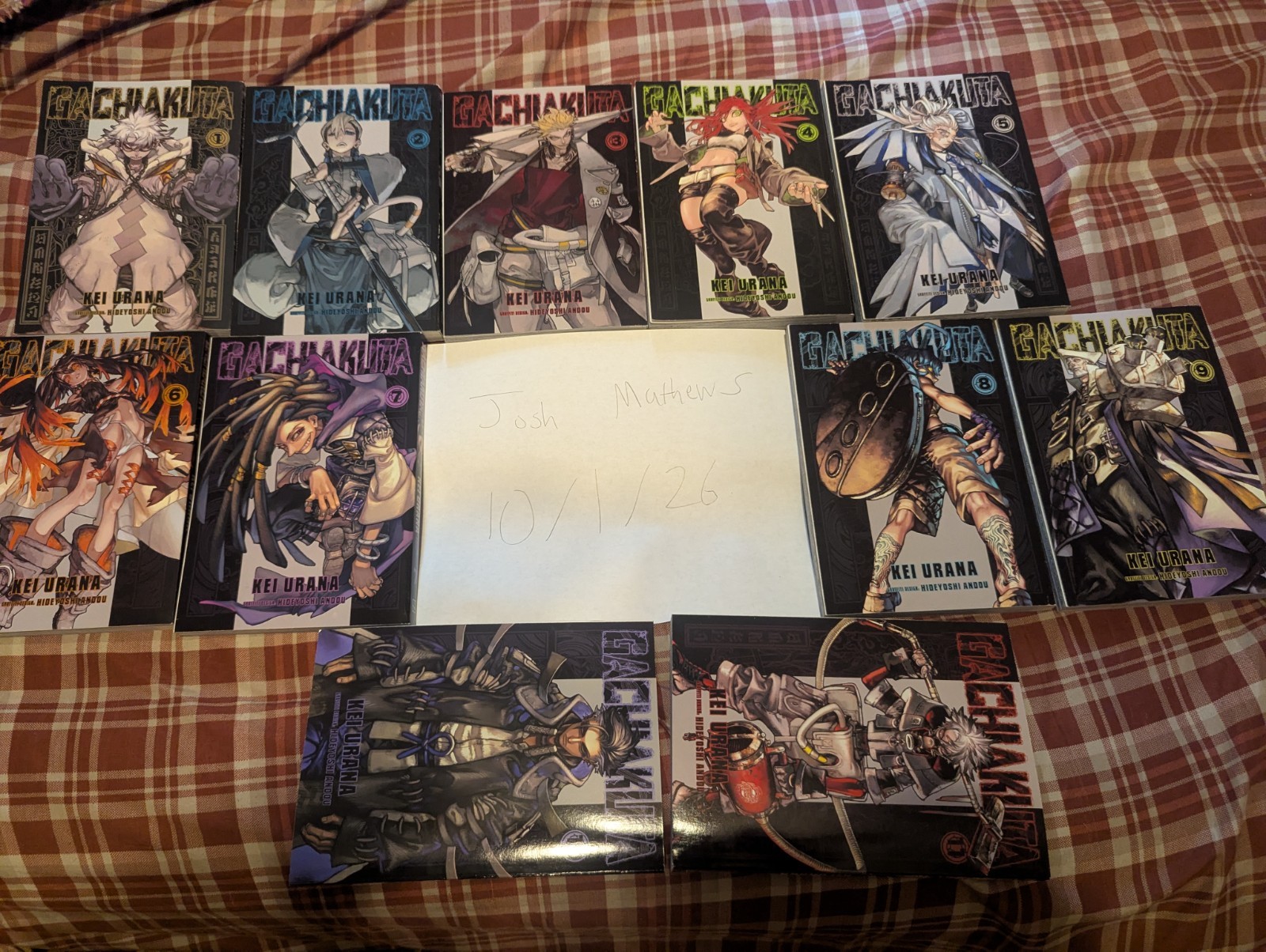 Gachiakuta Vol 1-11 English Manga