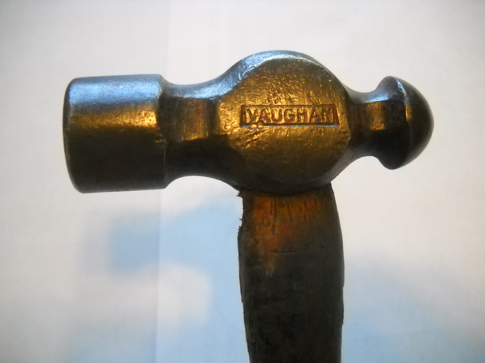 Vintage VAUGHAN Ball Peen Hammer 20th Century 12\