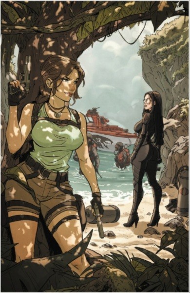 GI JOE TOMB RAIDER 1 GABRIELE DICARO NYCC 2026 VARIANT NM