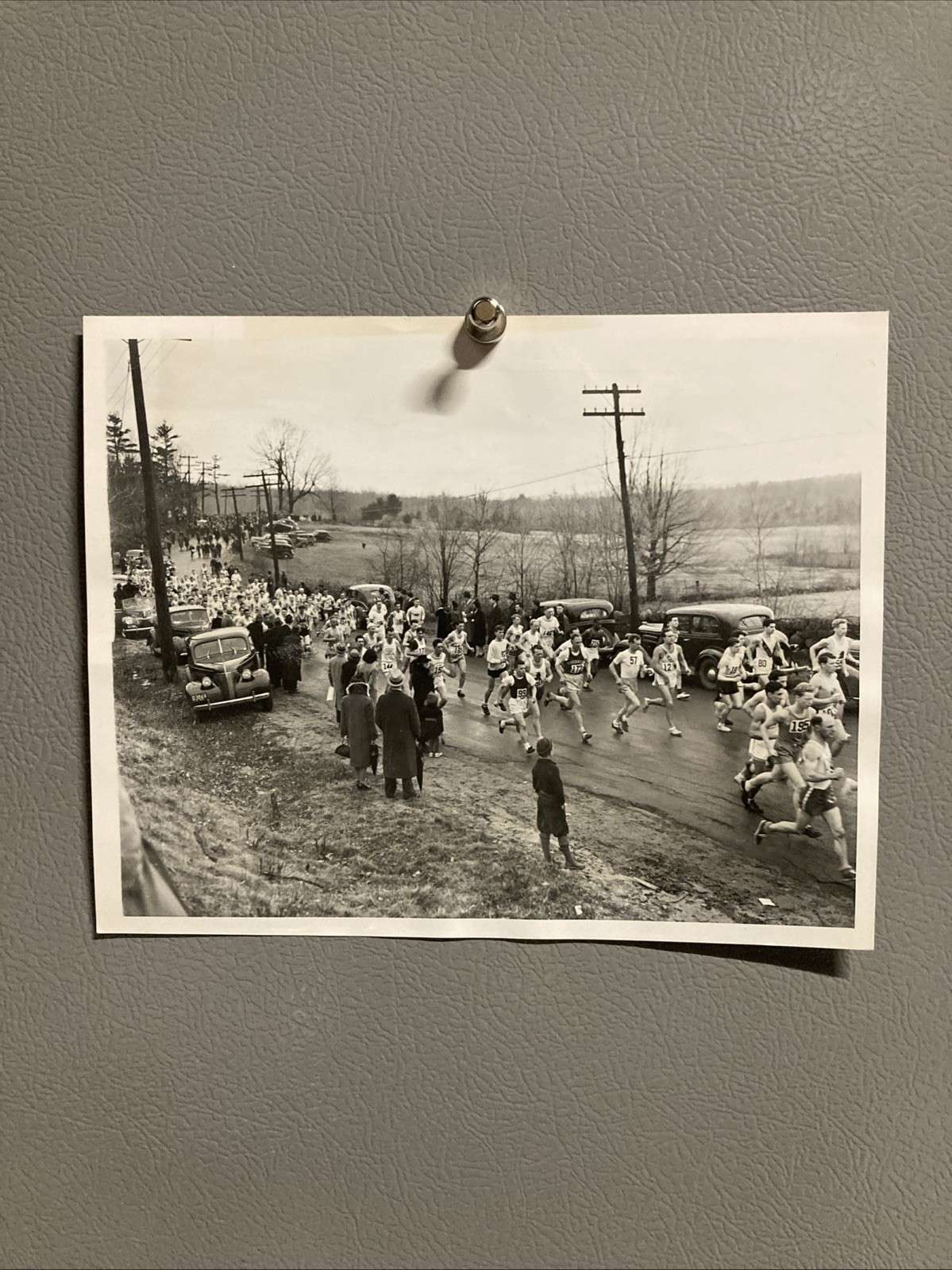 1939 Boston Marathon Original Type Photo RARE