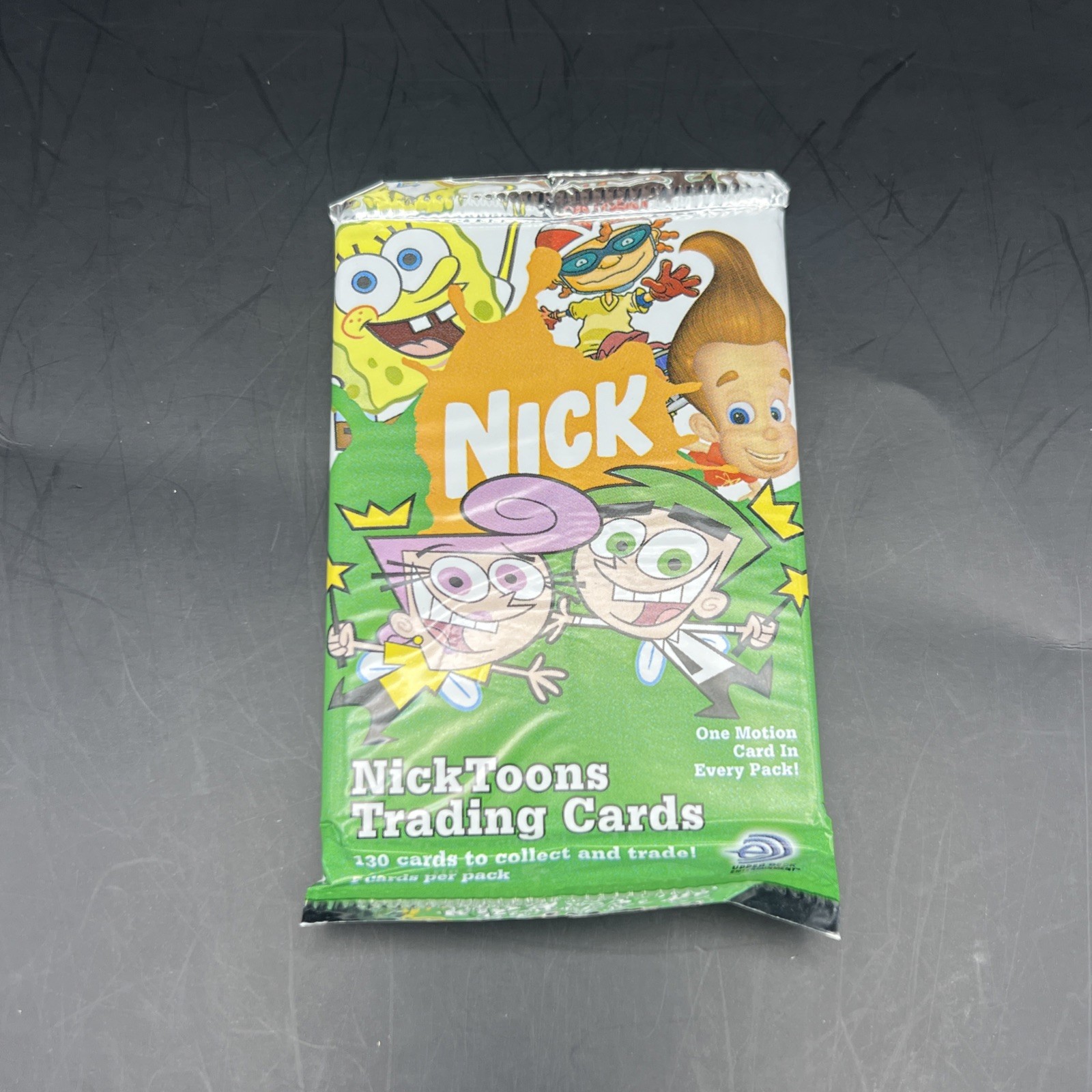 2004 Upper Deck Nicktoons Trading Cards New Sealed SpongeBob Single 1 Pack RARE
