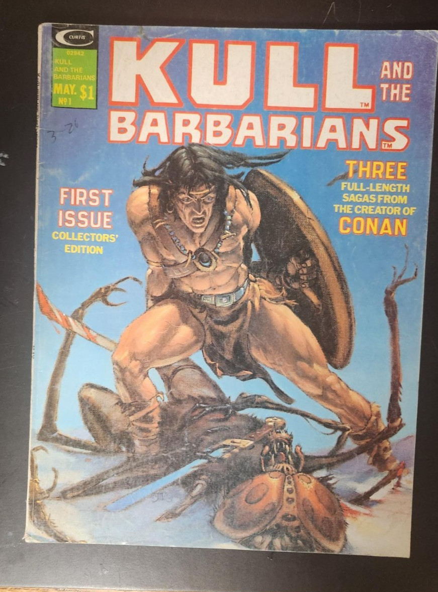 Kull And The Barbarians #1  May 1975