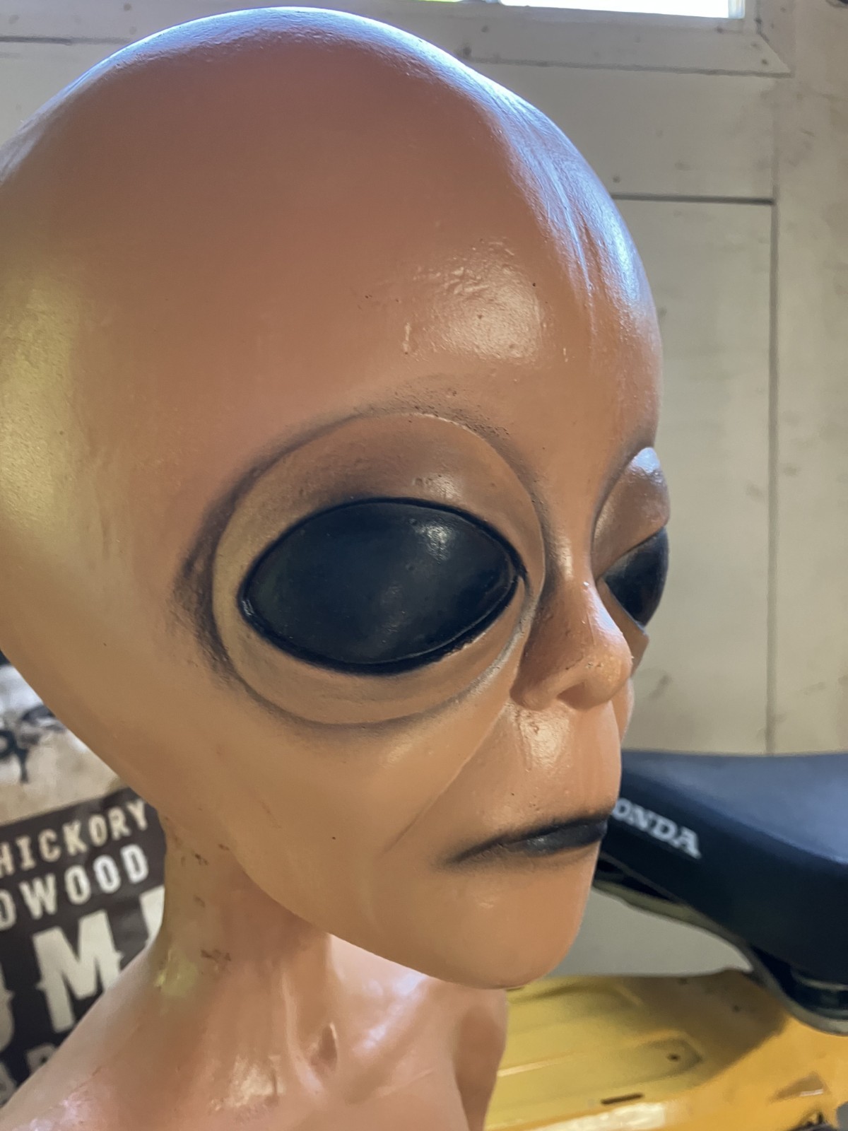 Disclosure Day - Alien Foam Filled Prop Lifesize UFO Roswell Martian