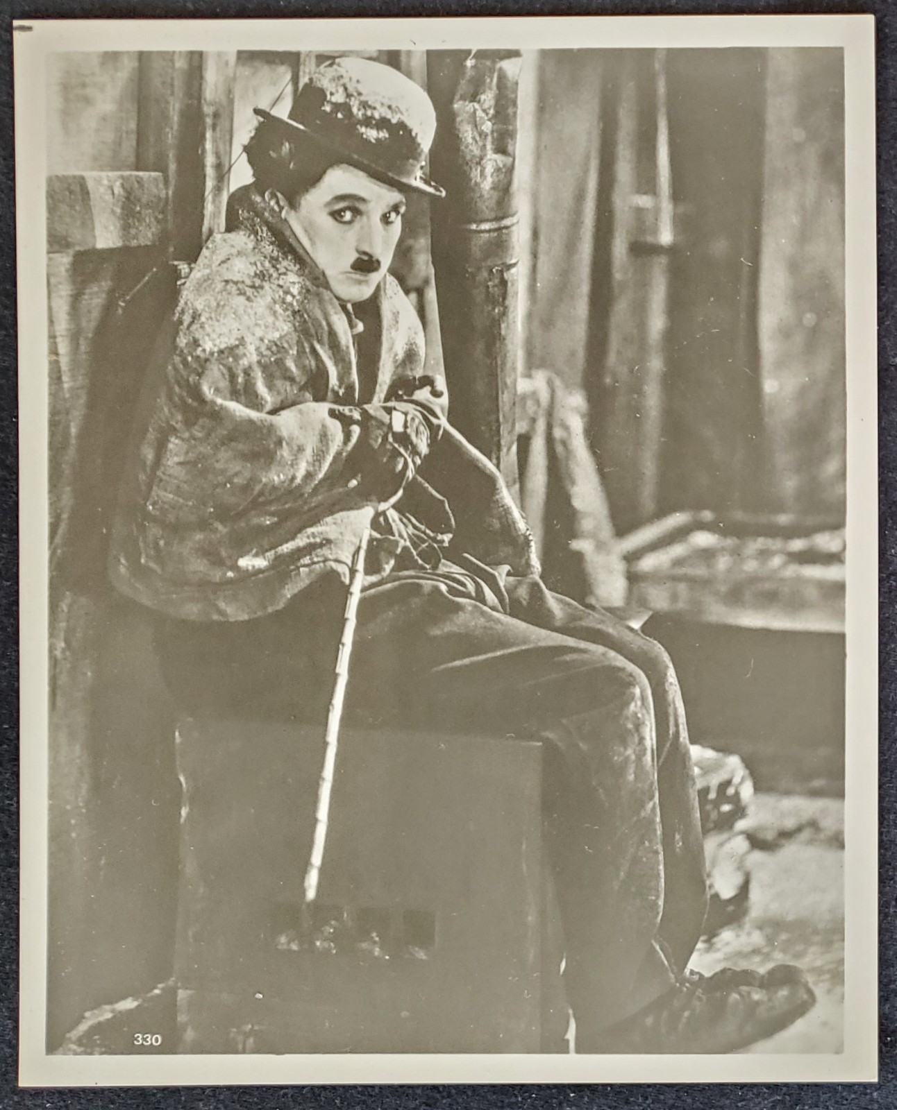 1915 Charlie Chaplin The Tramp Hollywood Keystone 8x10 Portrait Photograph