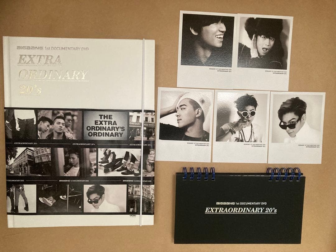 BIGBANG Extra Ordinary 20\'s First Press Edition Collectible 15+