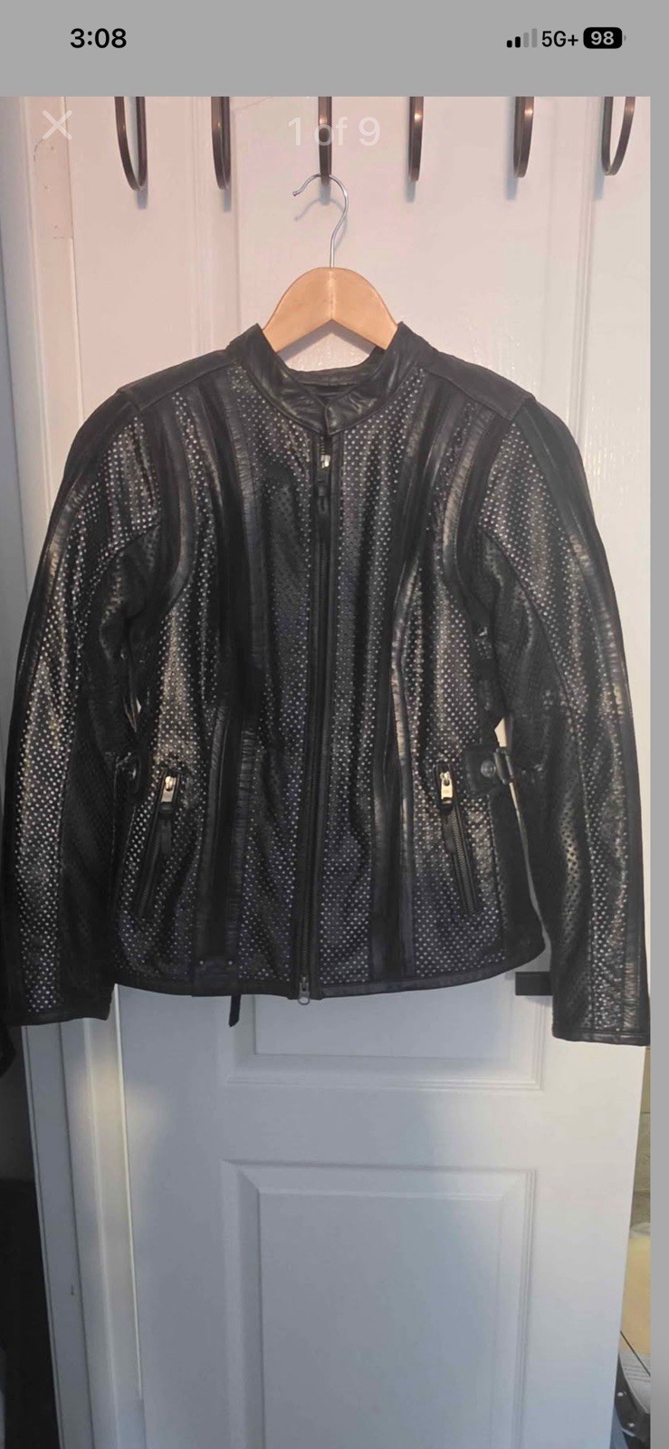 Harley-Davidson Women\'s Leather Jacket Size Small Worn Few Times