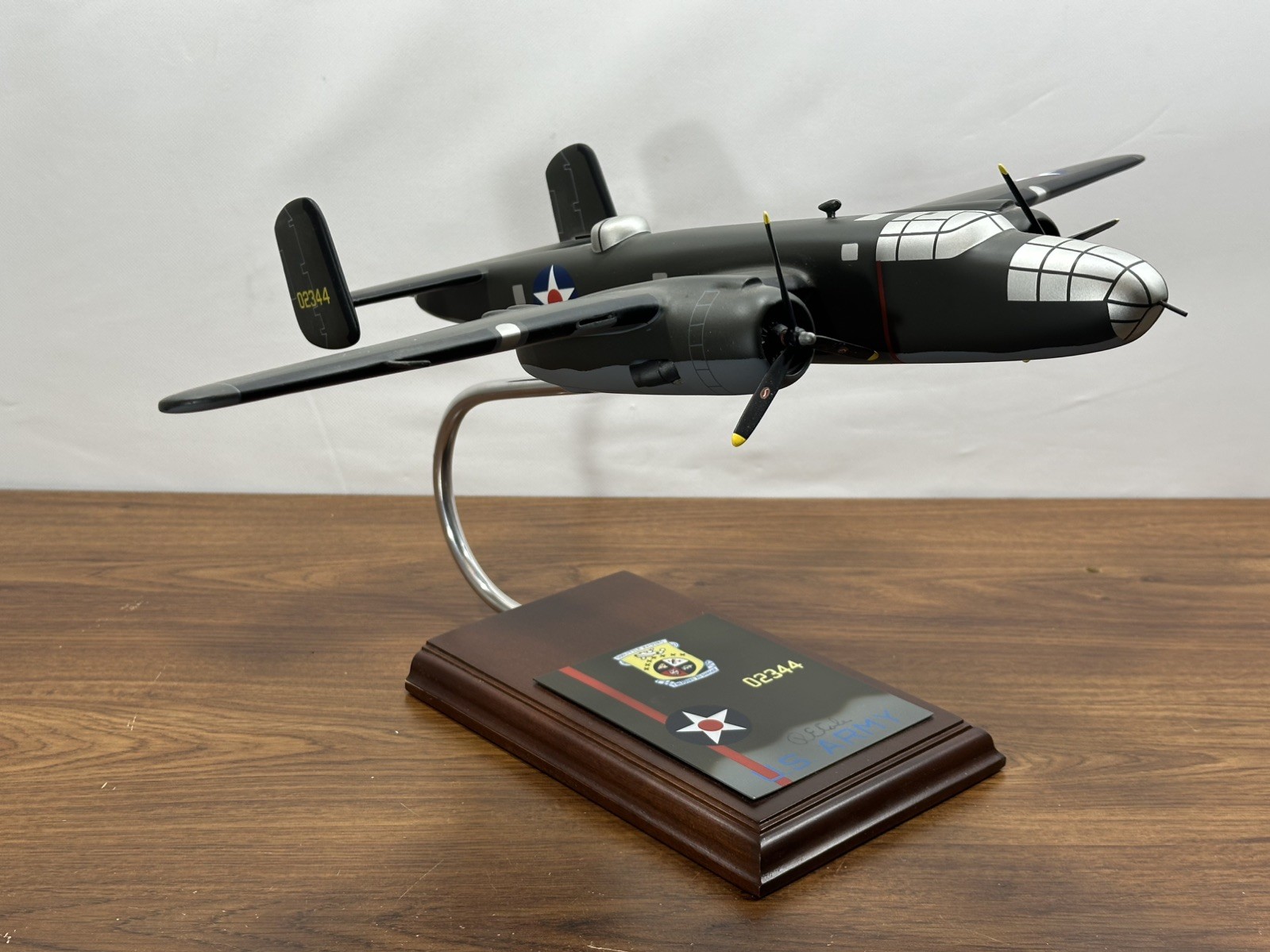Signed B-25 Mitchell “Doolittle Raider” Signed on the Base by Richard Cole - NIB