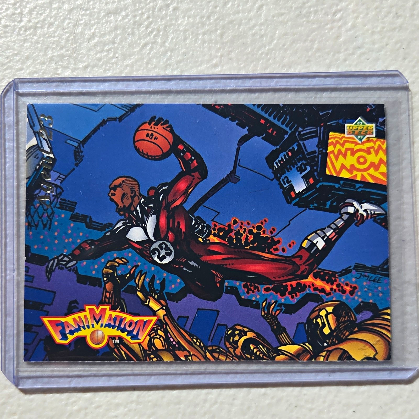 1992-93 Upper Deck Fanimation Agent 23 MICHAEL JORDAN #506