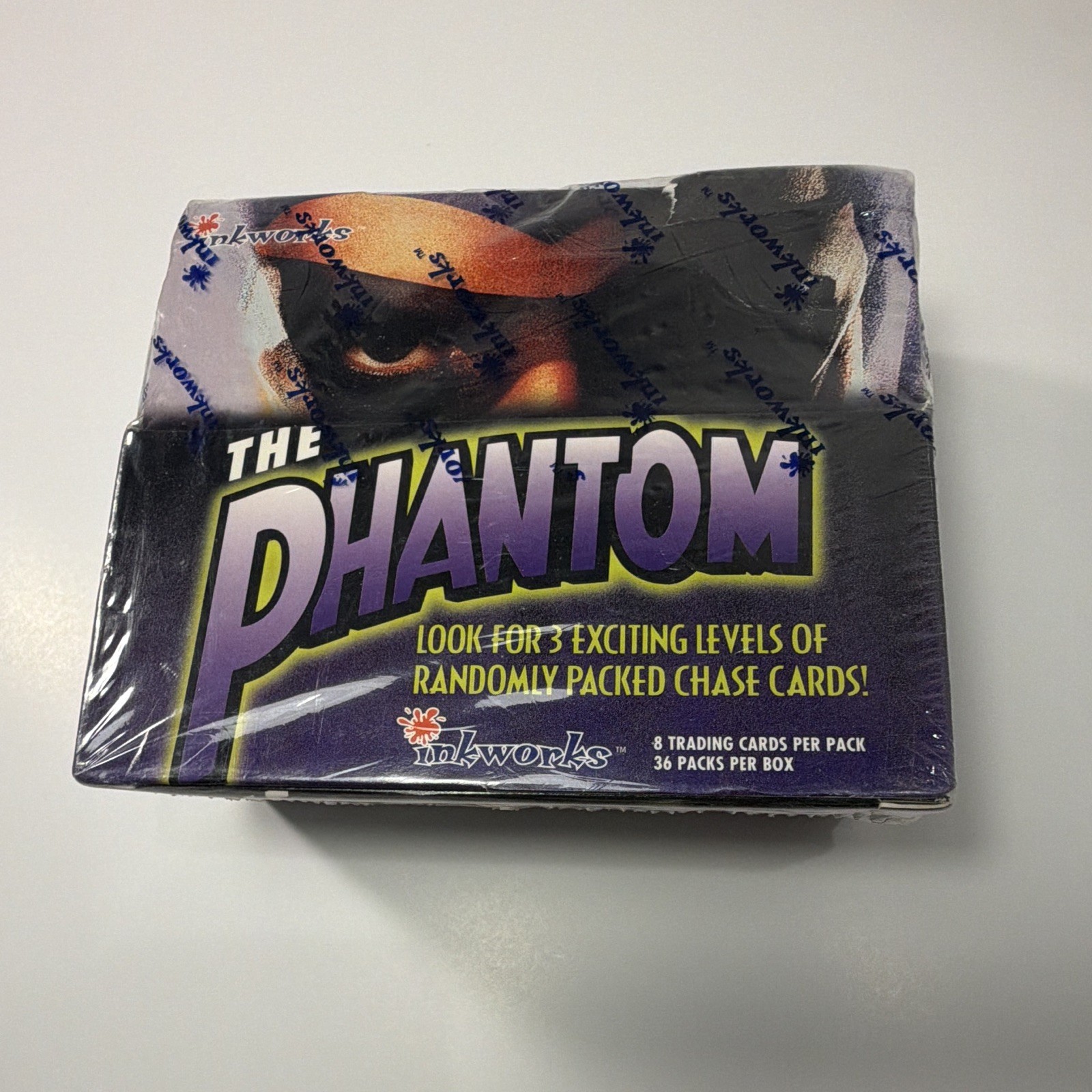 INKWORKS The Phantom 1996 Sealed Trading Card Box 36 Packs 8 Cards Chase