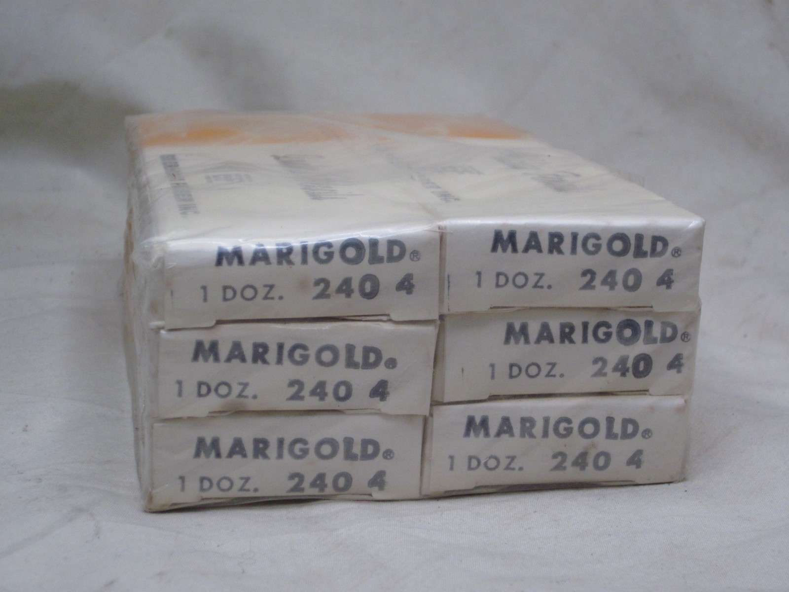 72 EF EBERHARD FABER Pencils NOS USA pencil 6 box x 12 lot  MARIGOLD 240 4