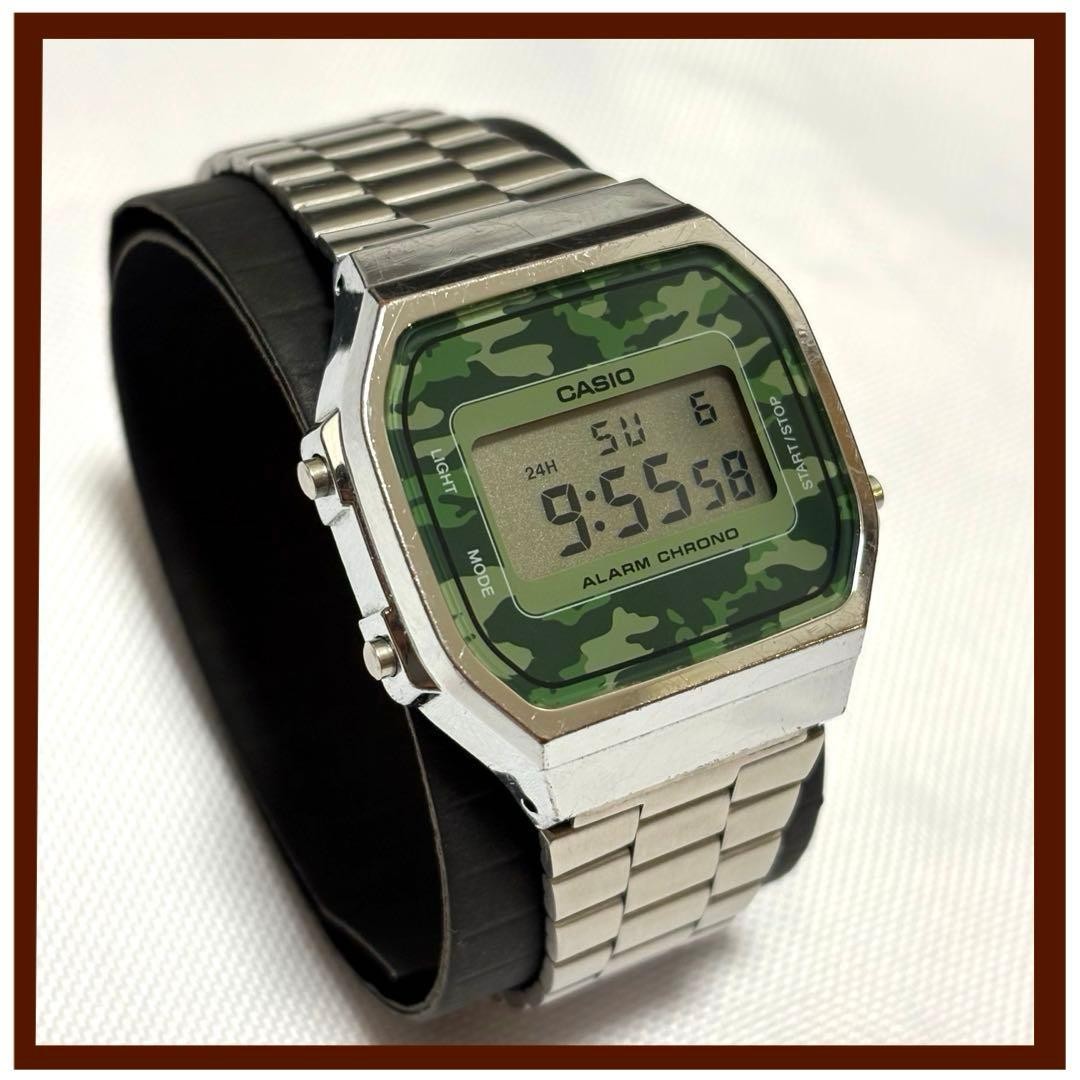 CASIO A168WE Wristwatch Unisex Silver