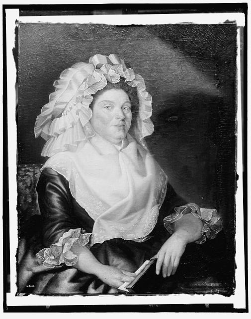 Mrs Samuel Salisbury Elizabeth Sewall Portrait 1700s Half-Length Woman
