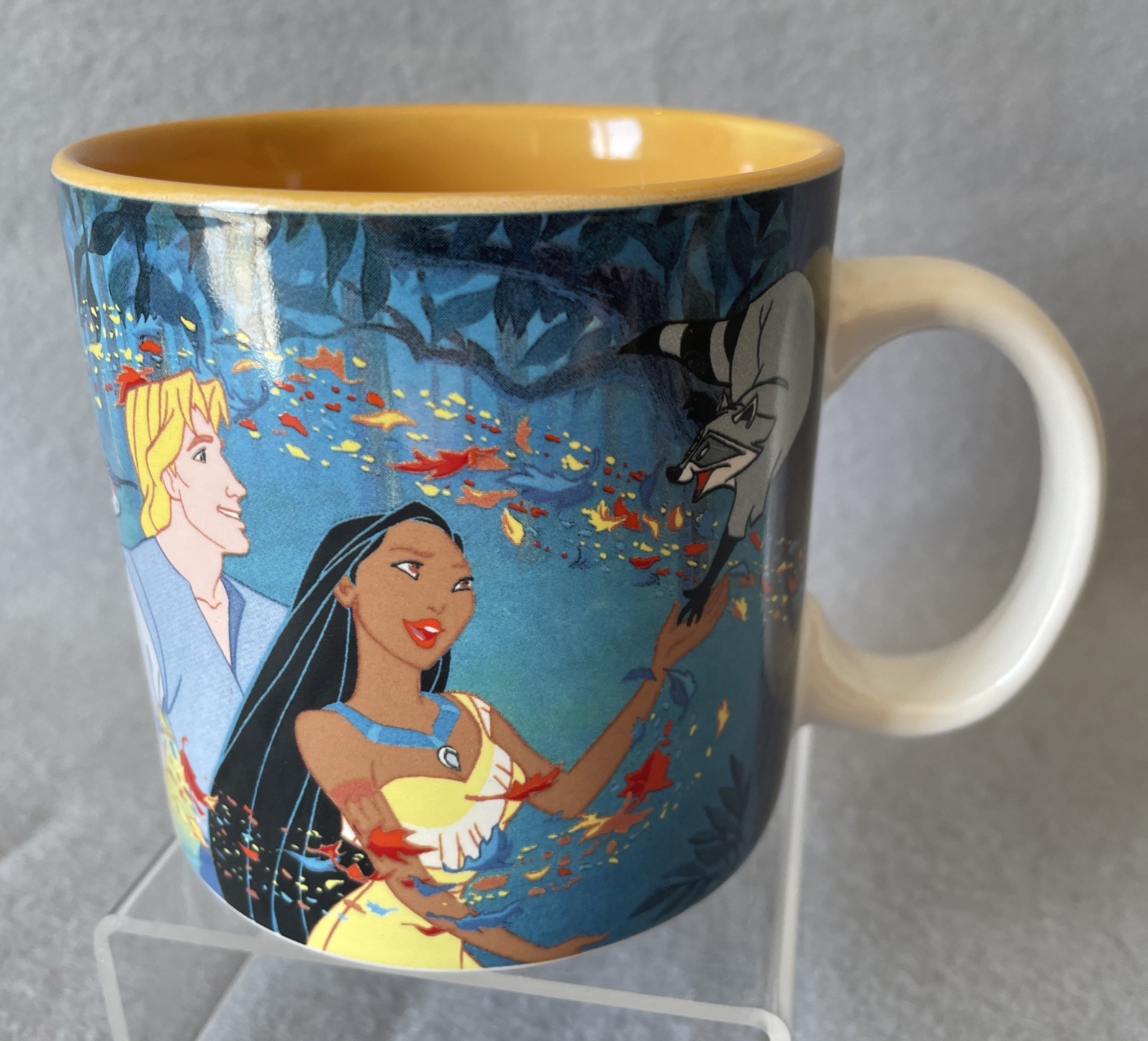 DIsney’s Pocahontas Coffee Mug - The Disney Store - Vintage - 1990's