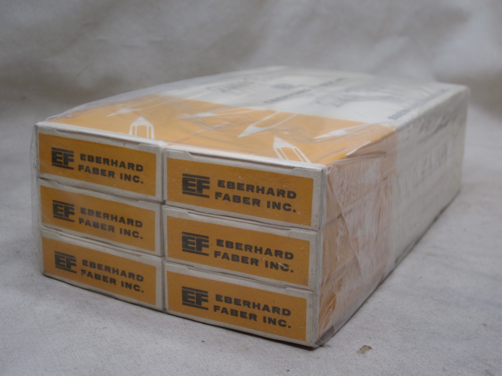 72 EF EBERHARD FABER Quality Pencils new pencil 6 box x 12 lot  MARIGOLD 240 F