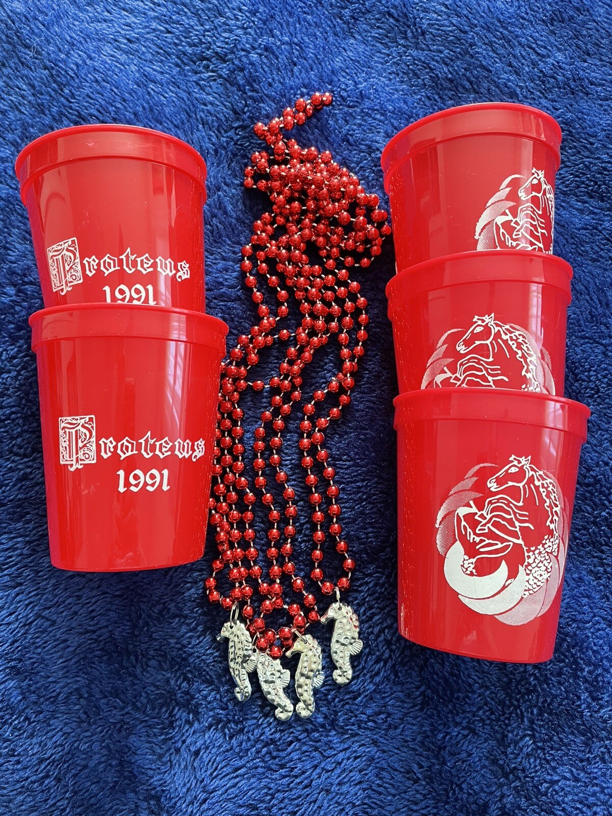 Krewe of Proteus Cups and Beads