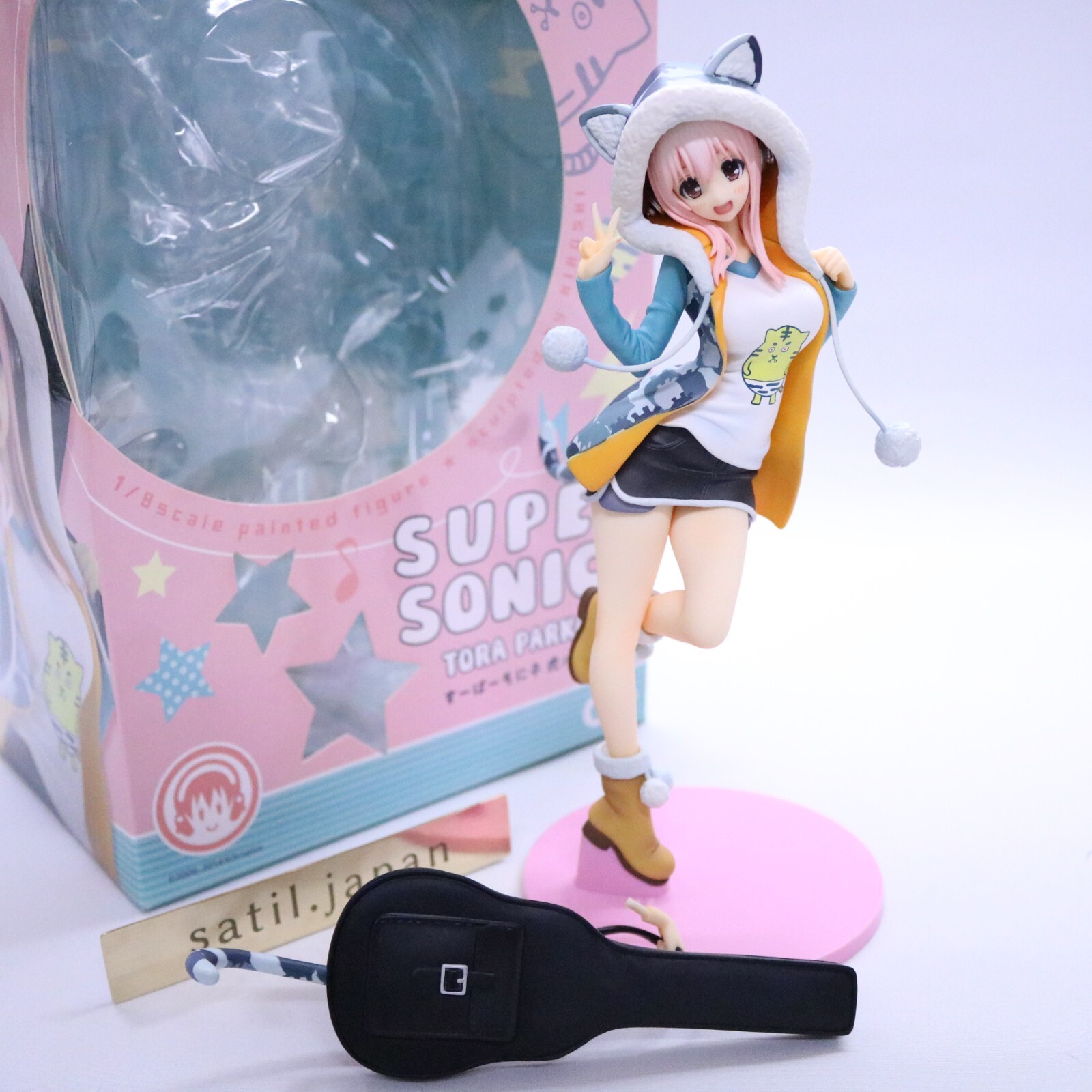 [USED] Gift Super Sonico Tiger Hoodie Ver. 1/8 Complete Figure 2014