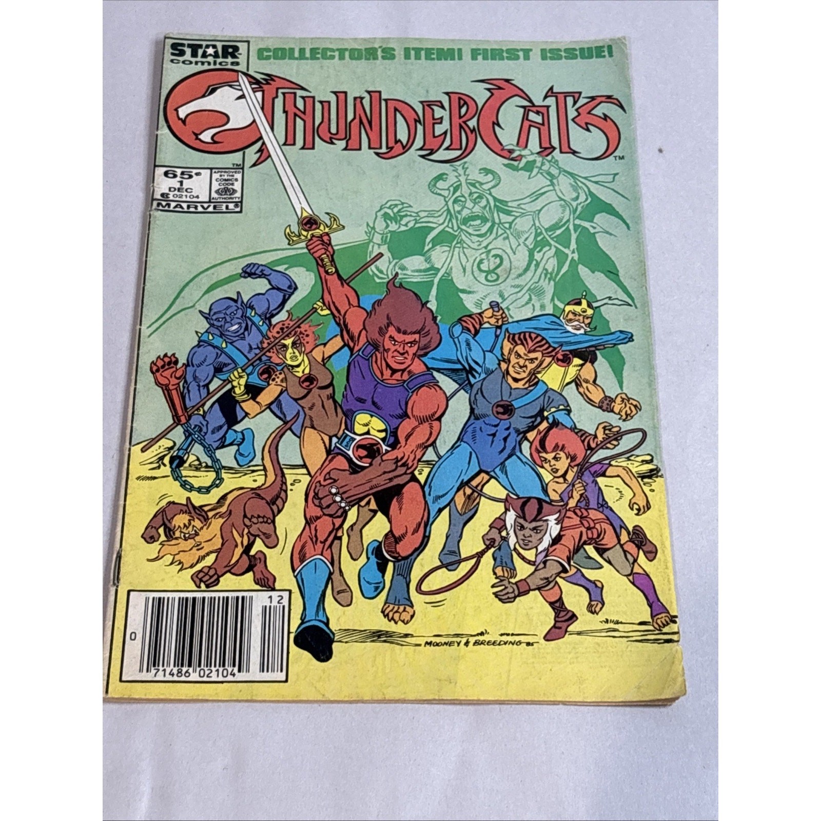 ThunderCats #1 1985 Marvel Star Comics Newsstand 1st Comic Appearance Key Issue