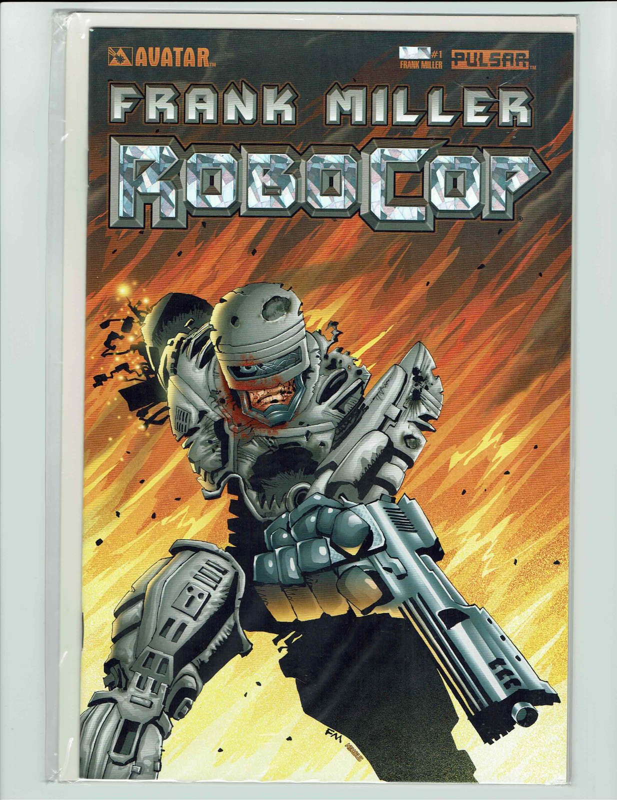 Robocop #1A Prism Foil by Frank Miller NM limited to 500 COA 2003 SEALED Avatar