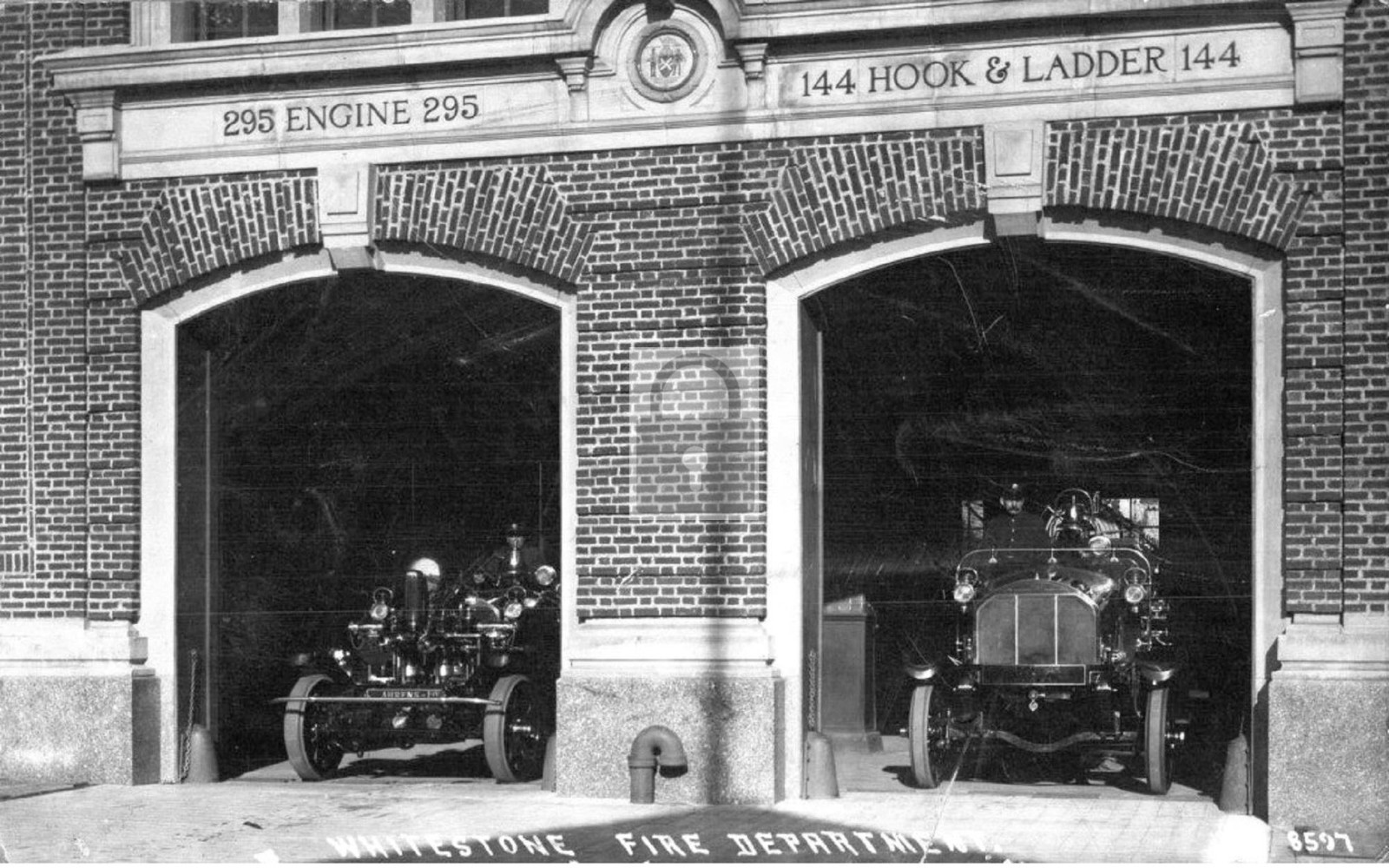 1916 Fire Department Whitestone New York NY - 11x17 Reprint