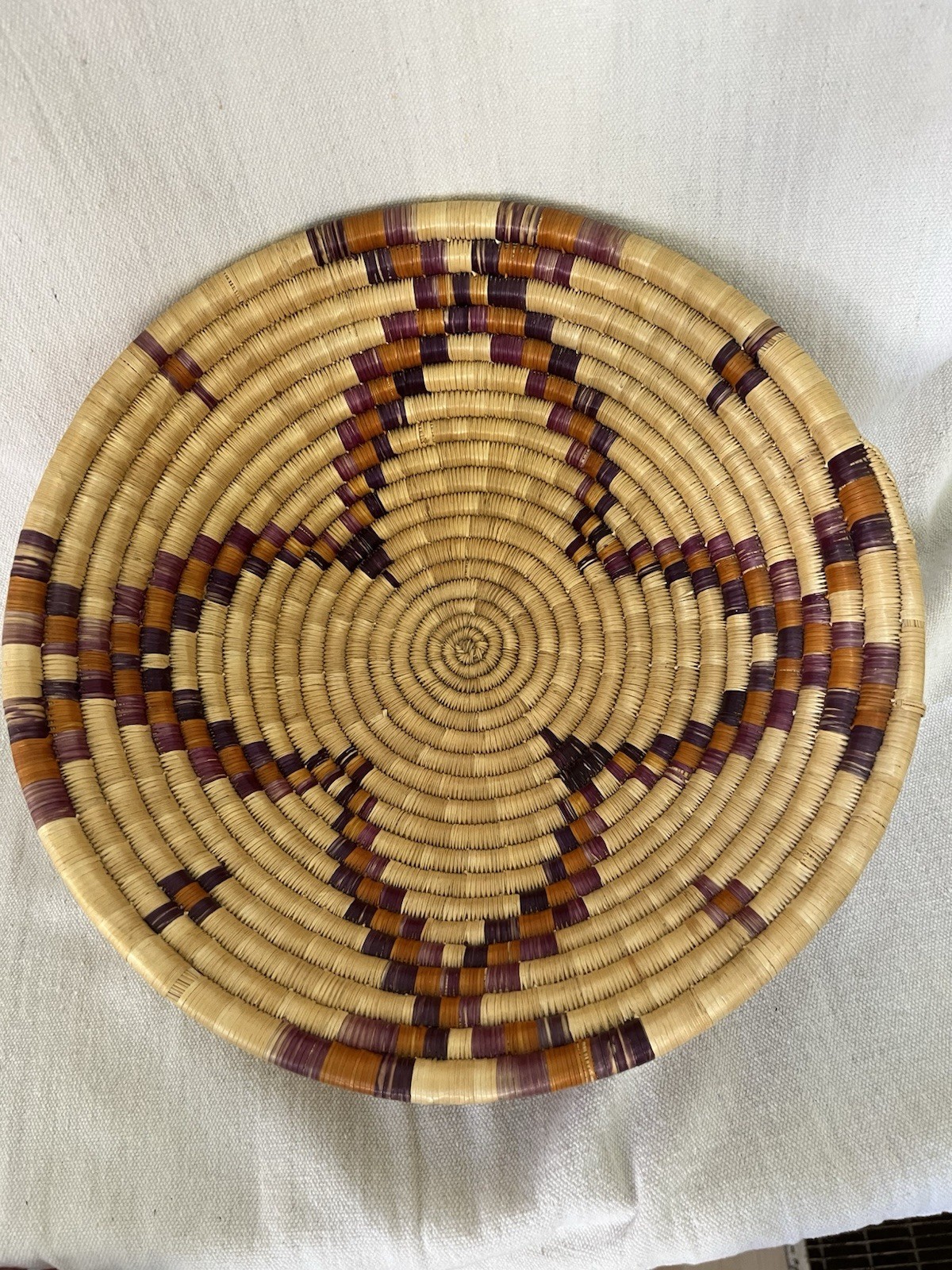 Vintage Navajo Wedding Basket 