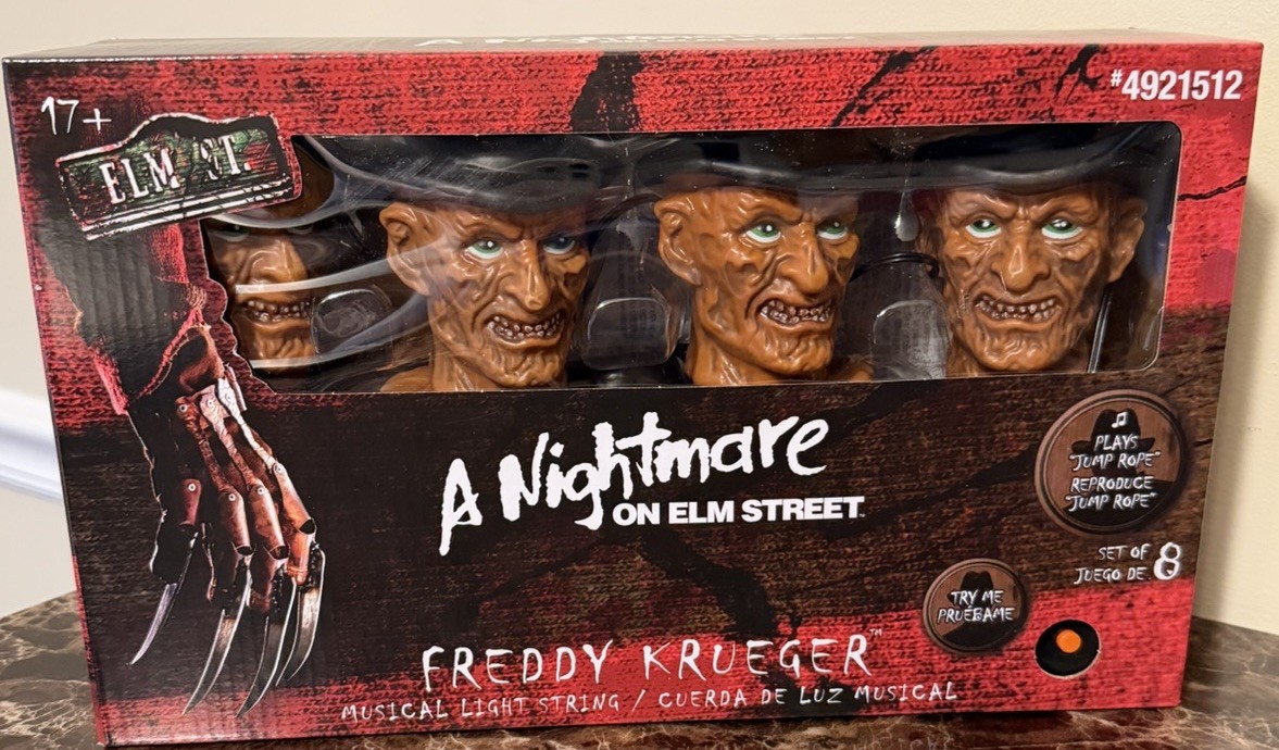 2022 Freddy Krueger A Nightmare on Elm Street Musical String Lights TESTED